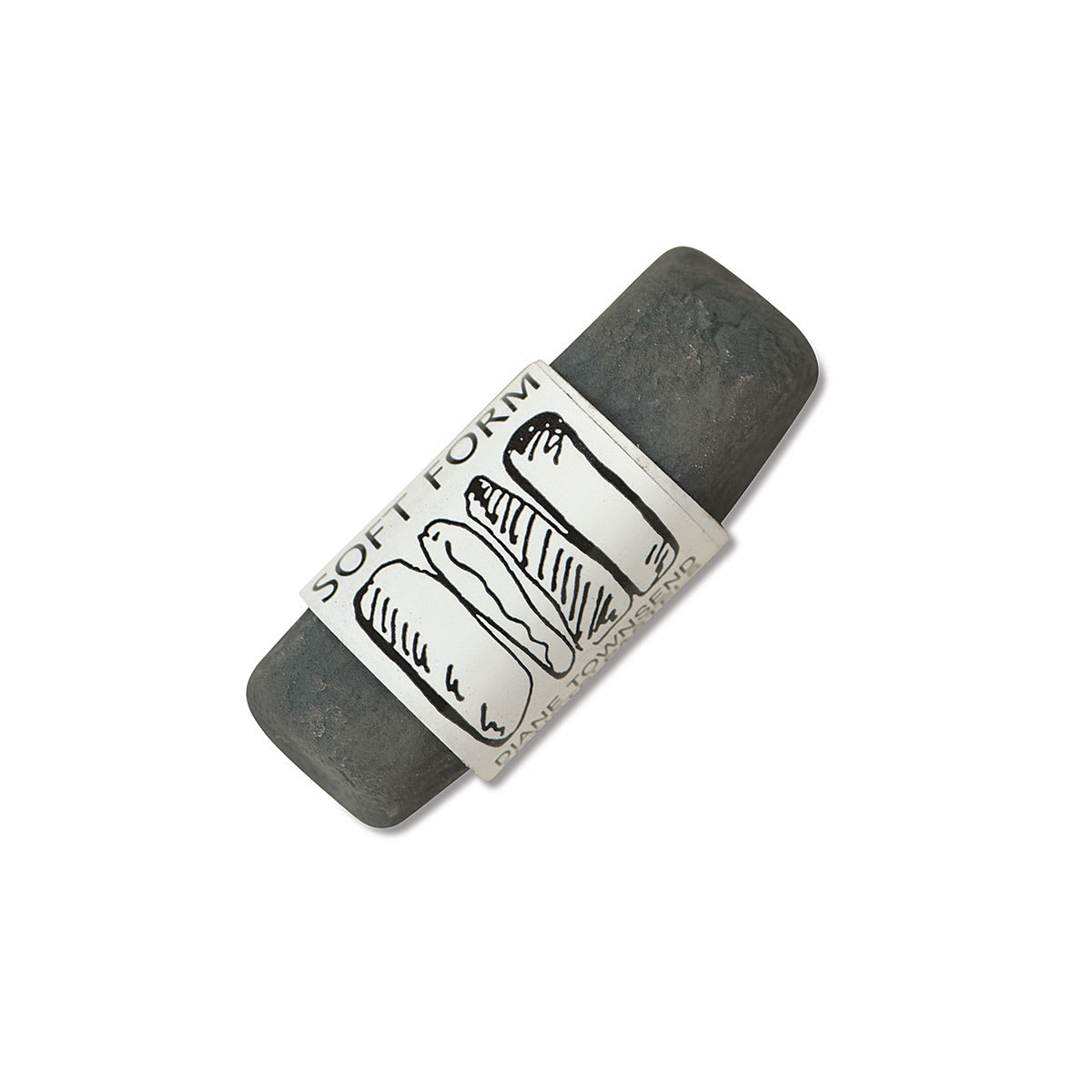 Townsend Artists' Soft Form Pastel - Medium Gray 068D
