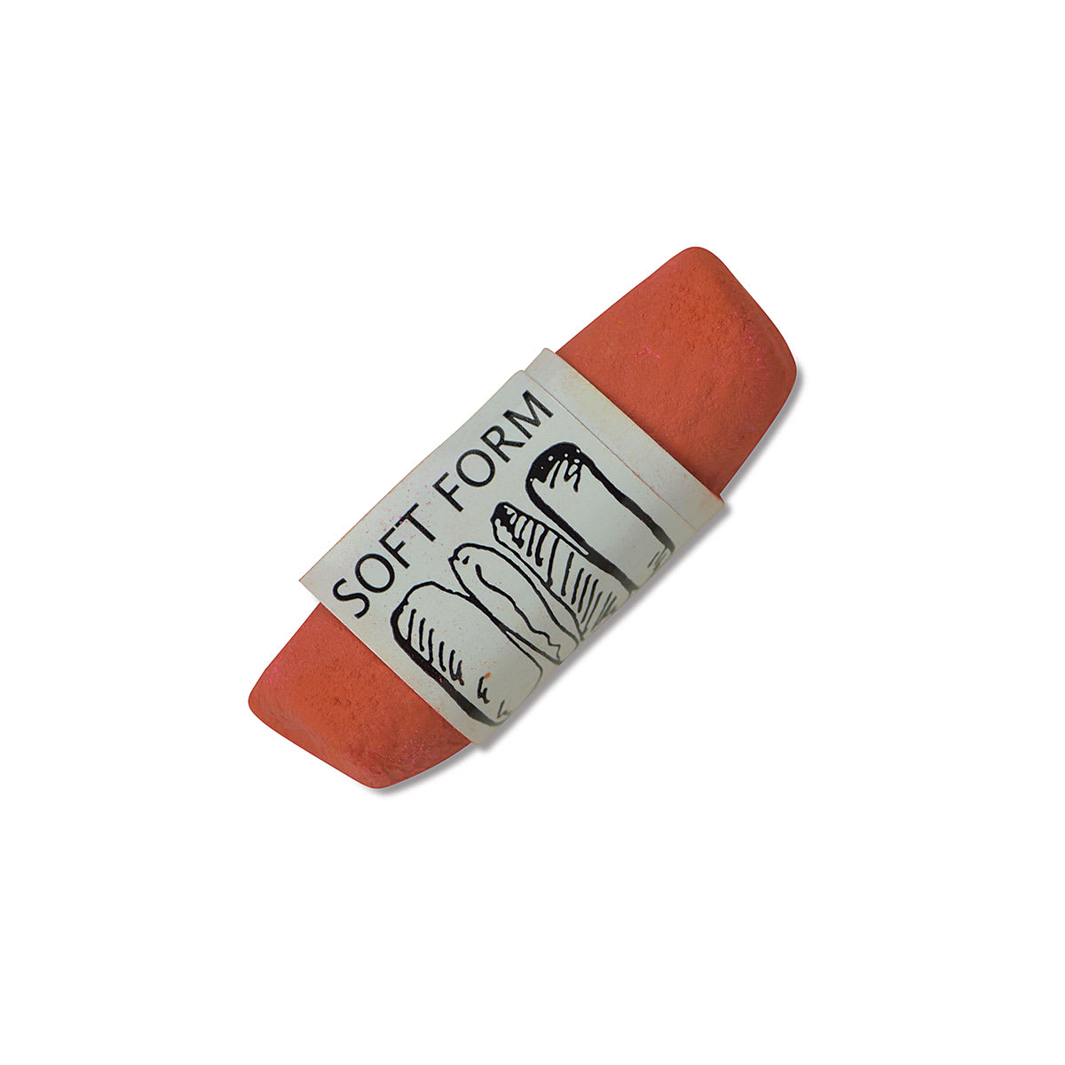 Townsend Artists' Soft Form Pastel - Tuscan Red Orange 023D