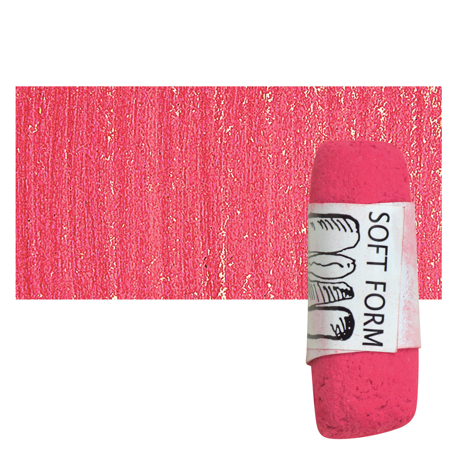 Townsend Artists' Soft Form Pastel - Tuscan Red (Light) pastel and swatch