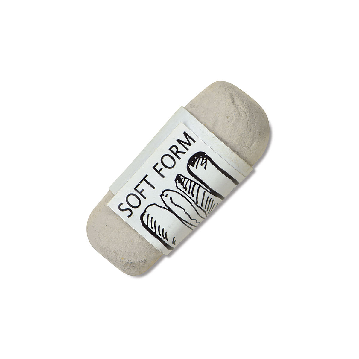 Townsend Artists' Soft Form Pastel - Dark Orange Gray 065L