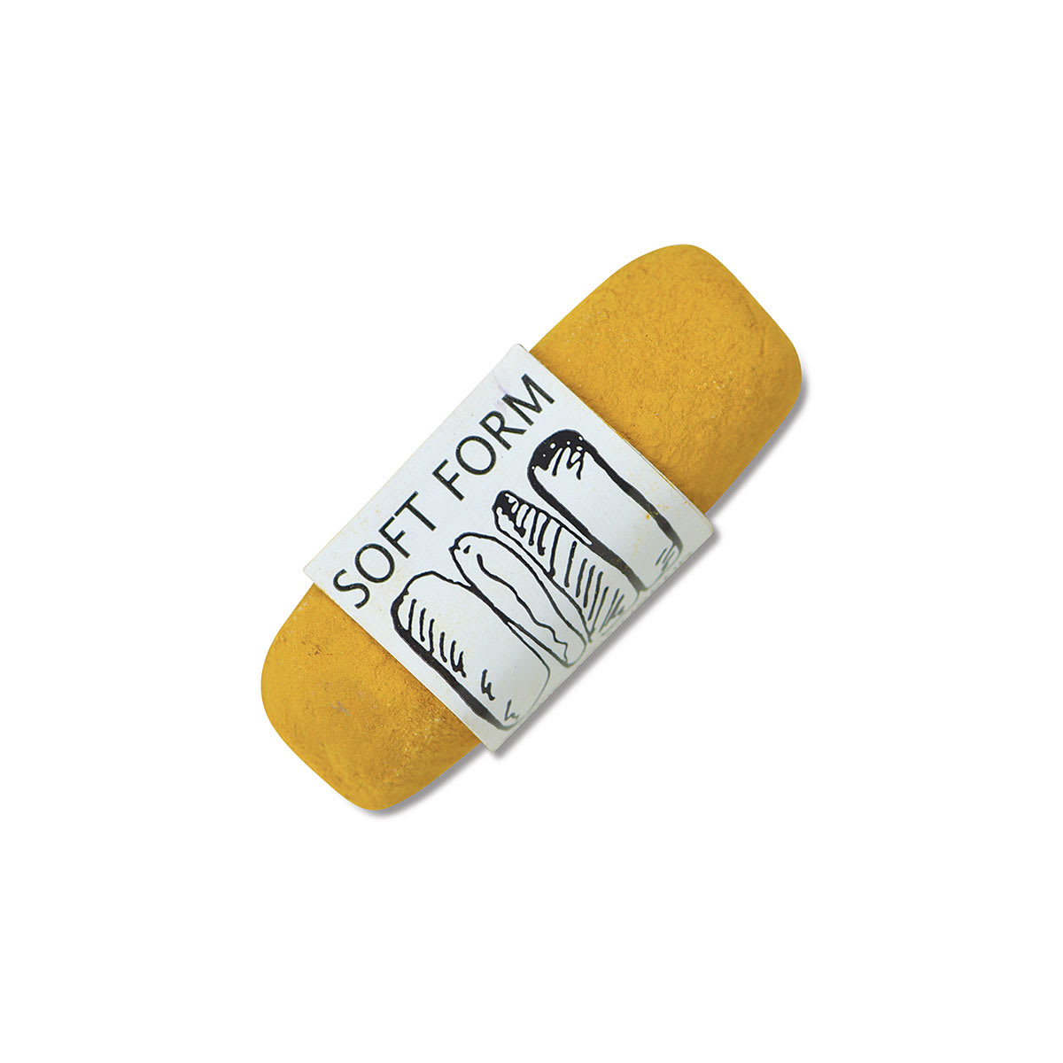 Townsend Artists' Soft Form Pastel - Cadmium Orange (Dark) 022D
