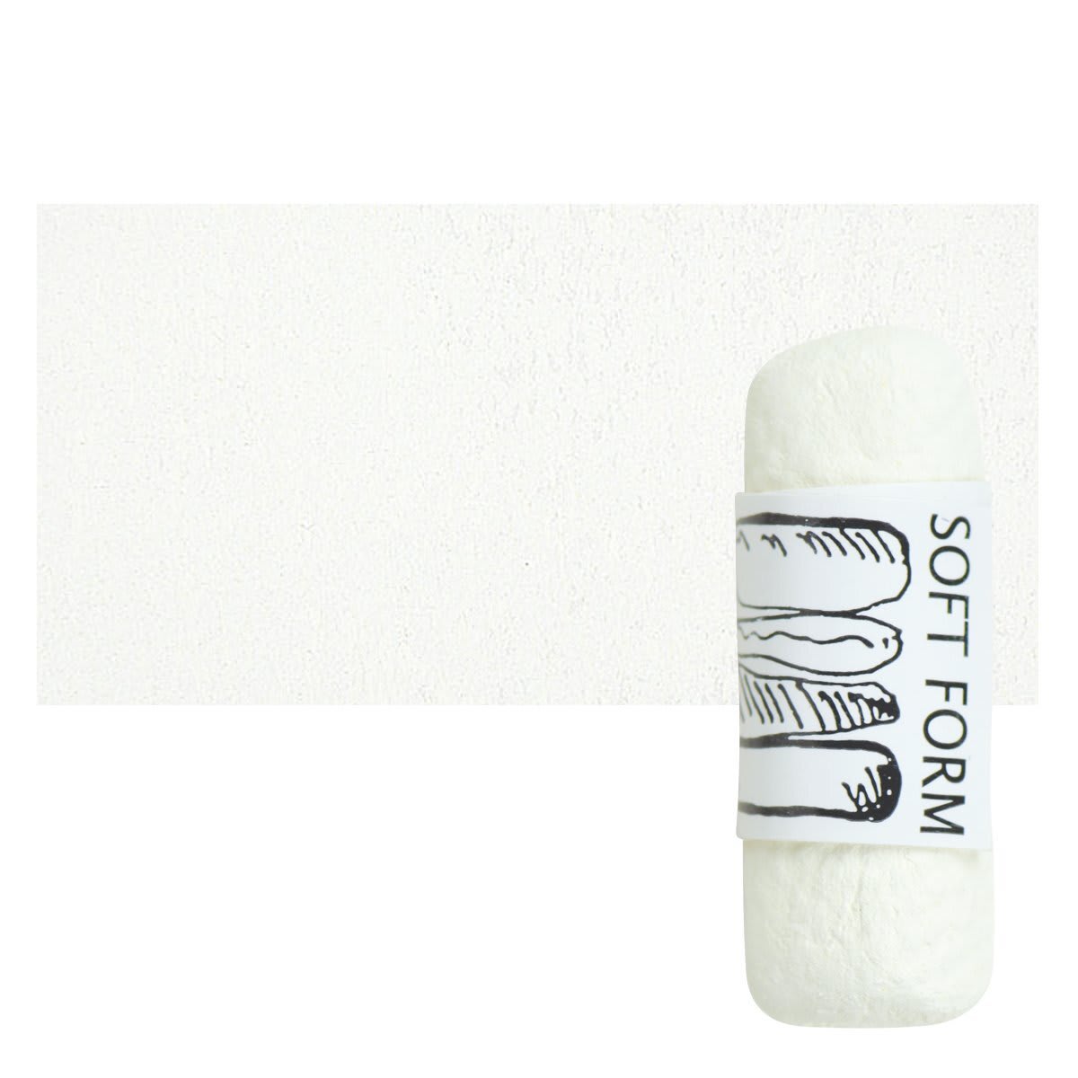 Townsend Artists' Soft Form Pastel - Pale Yellow 089L pastel and swatch