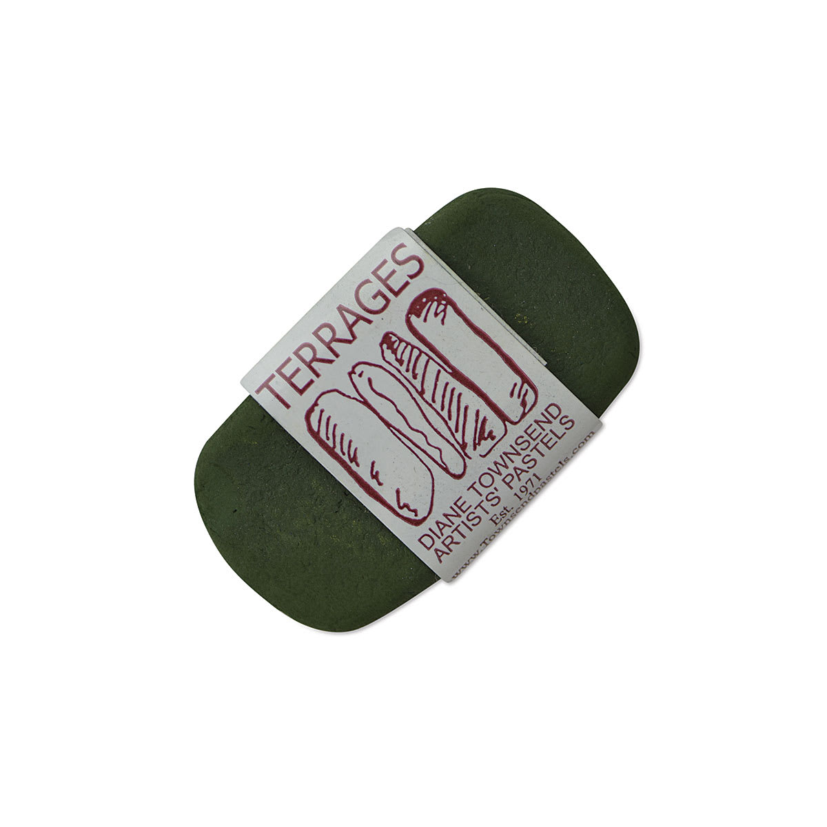 Townsend Terrages Pastel - Green Oxide 154