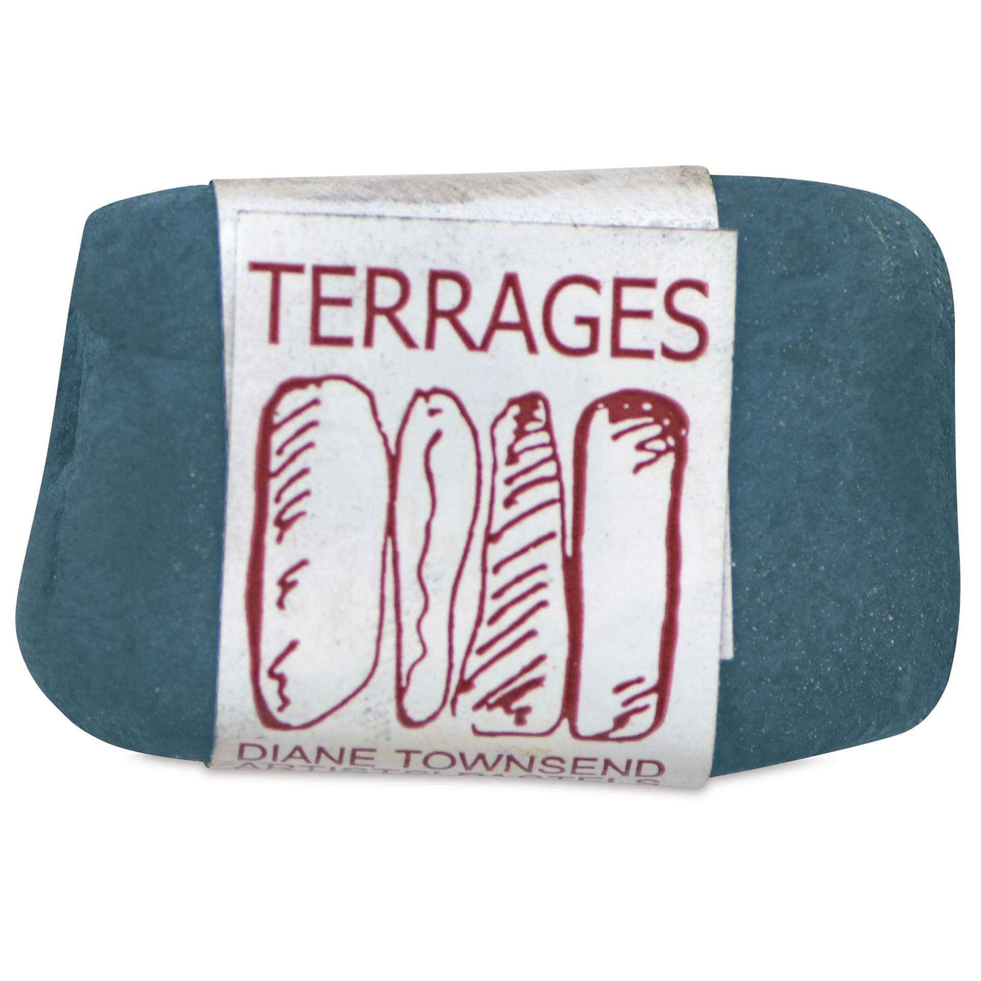 Townsend Terrages Pastel - Dark Green Blue 170