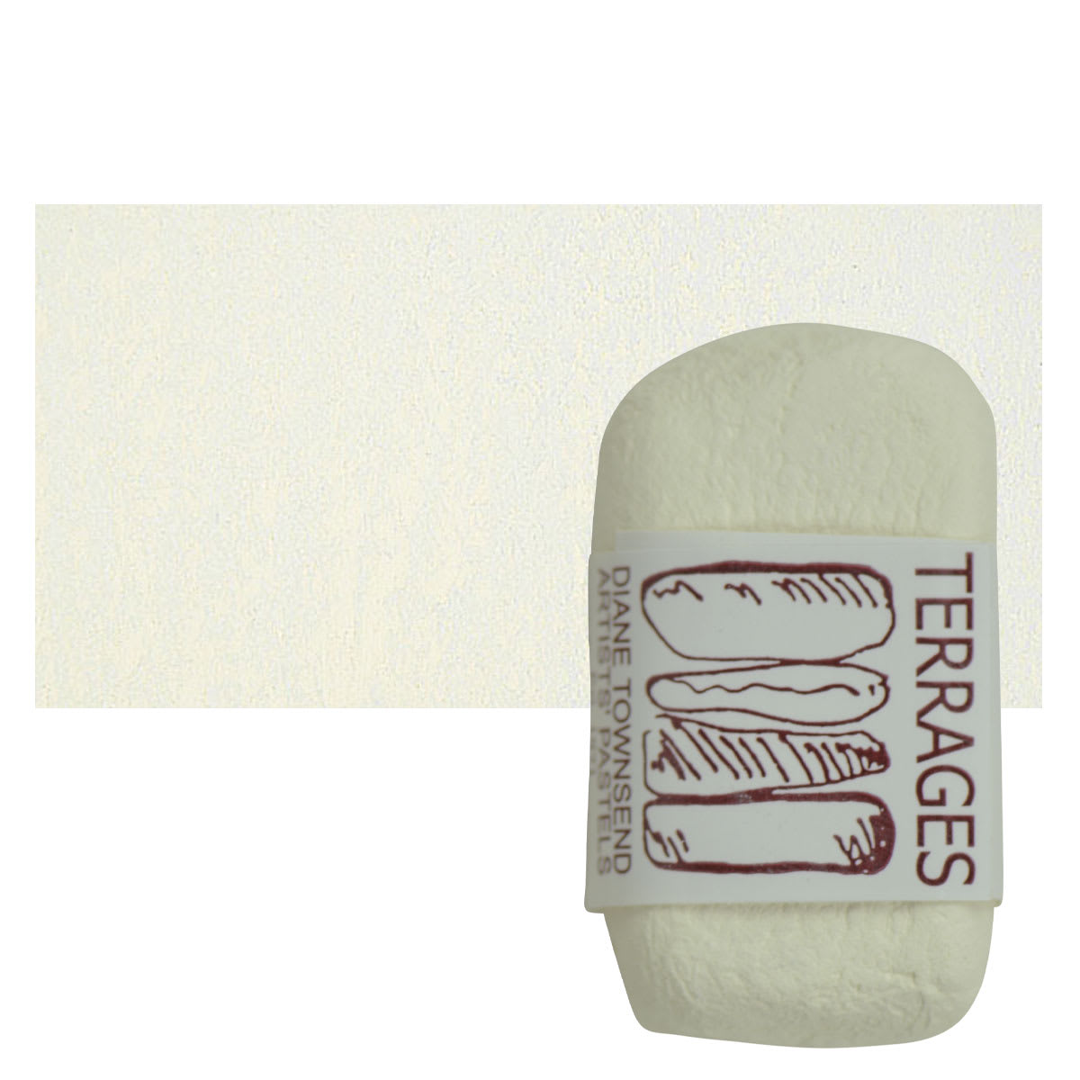 Townsend Terrages Pastel - Mars Yellow 83 pastel and swatch