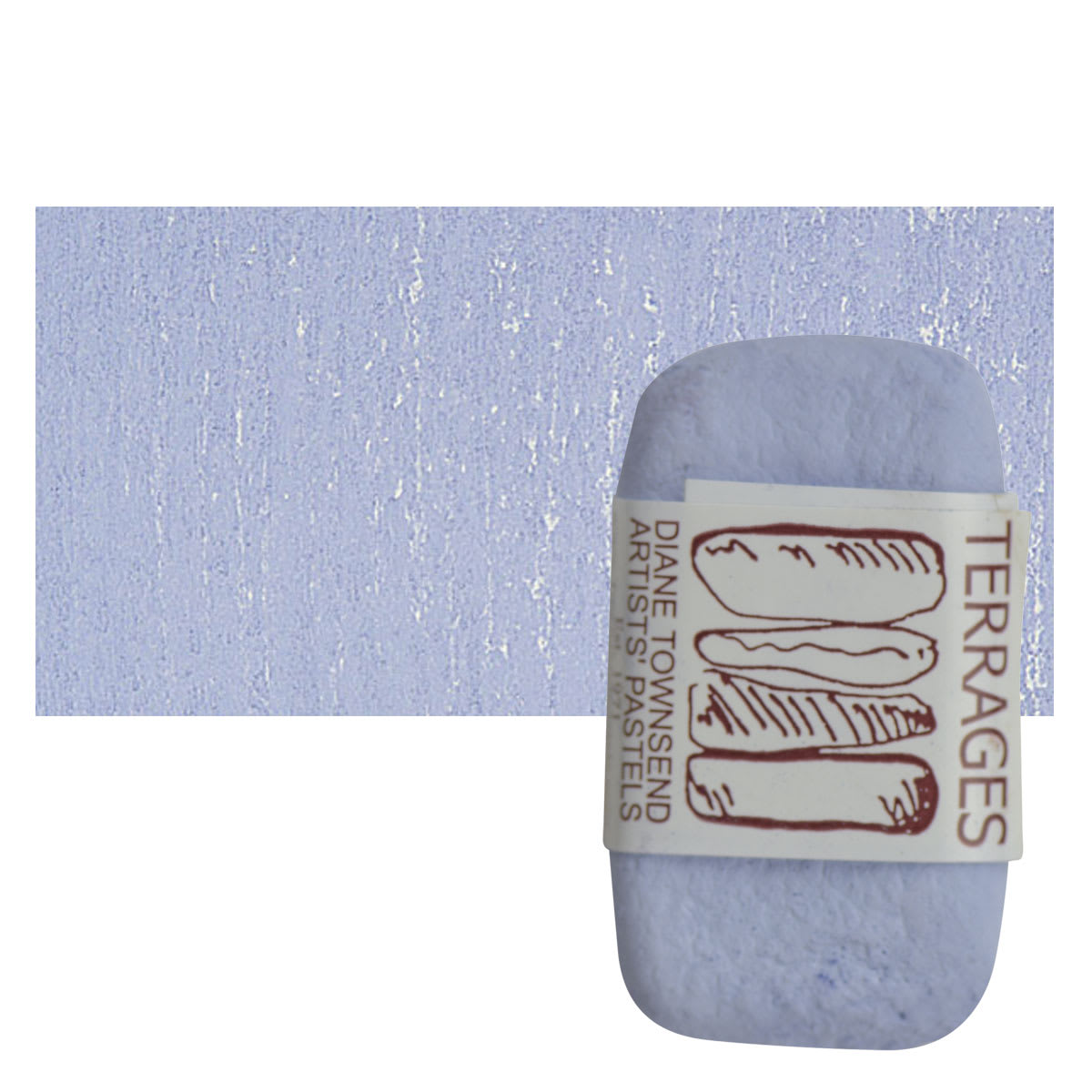 Townsend Terrages Pastel - Ultra Mars Violet pastel and swatch