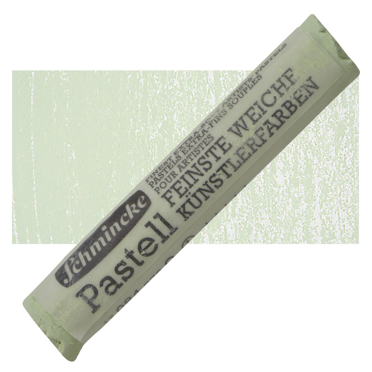 Schmincke Soft Pastel - Chromium Oxide Green O pastel and swatch