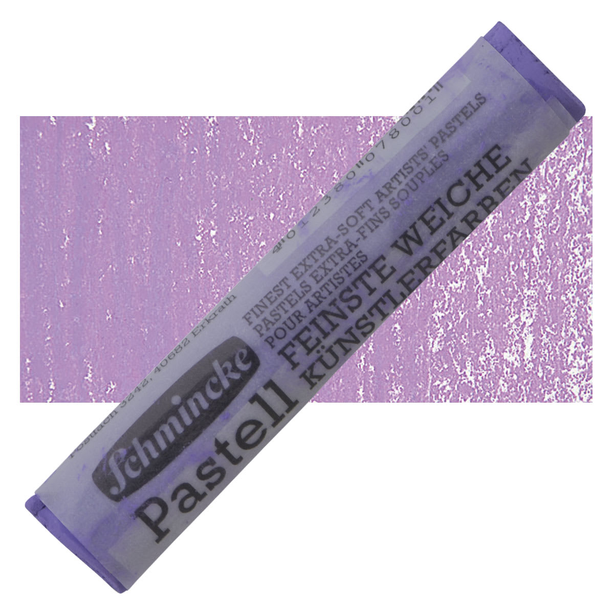 Schmincke Soft Pastel - Manganese Violet M pastel and swatch
