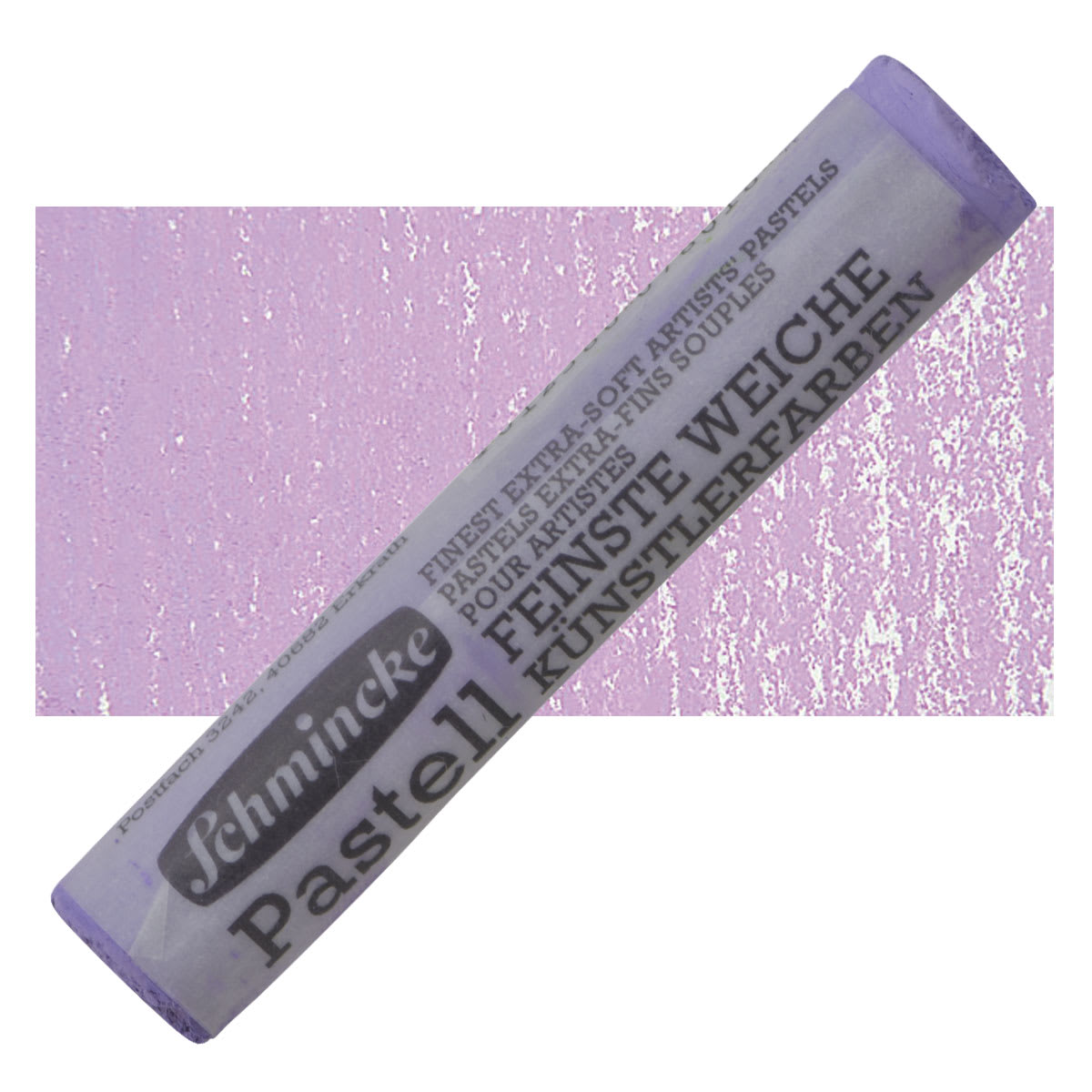 Schmincke Soft Pastel - Manganese Violet O pastel and swatch