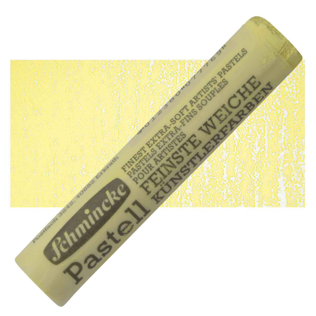 Schmincke Soft Pastel - Vanadium Yellow Deep O pastel and swatch