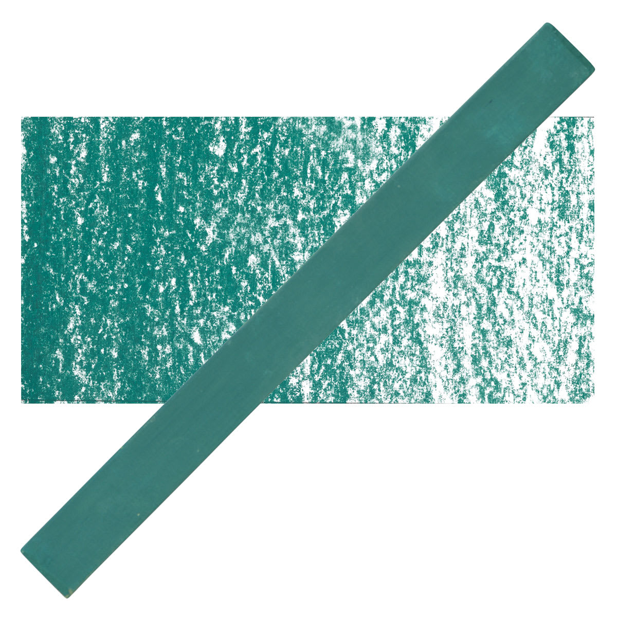 Cretacolor Pastel Carre Hard Pastel - Fir Green pastel and swatch