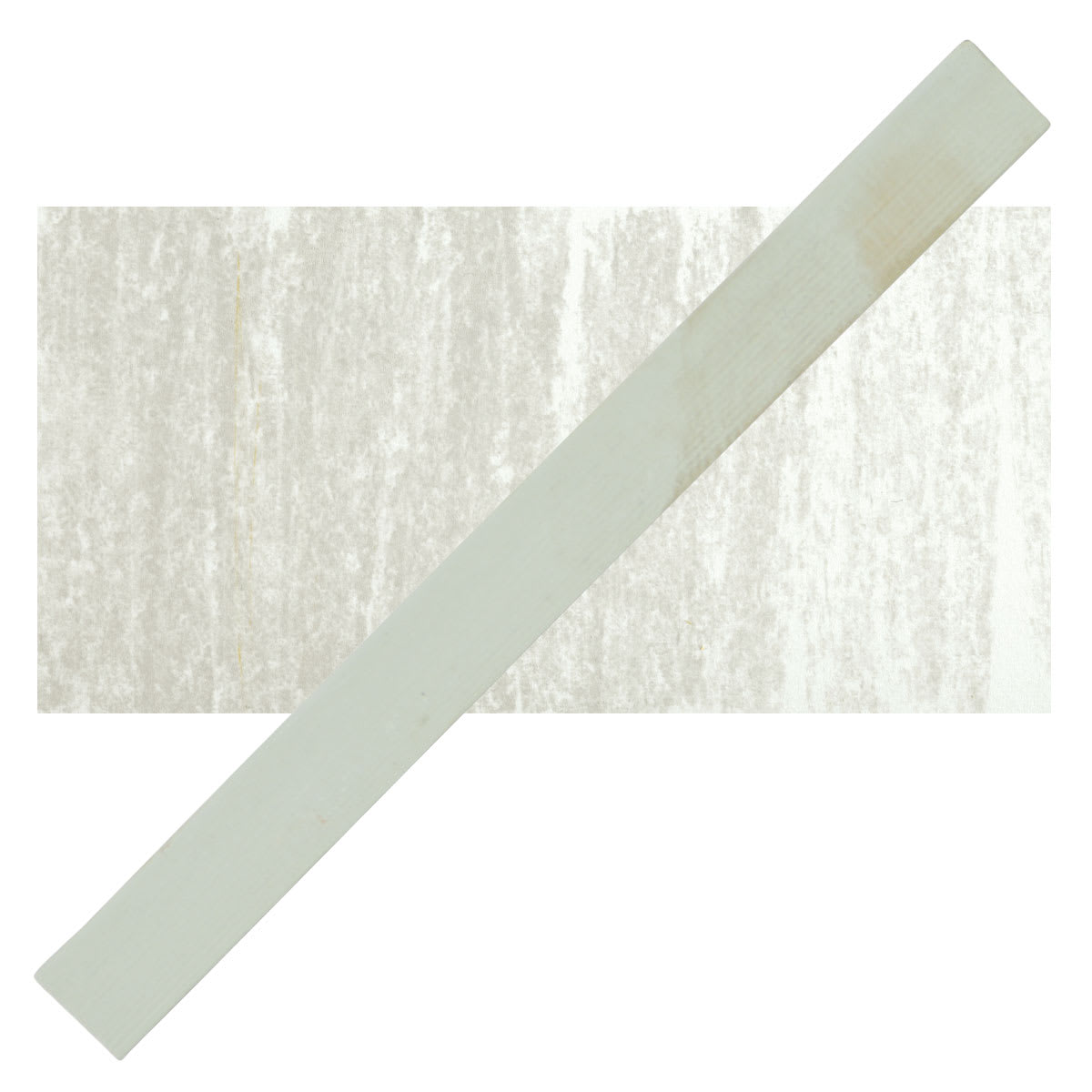 Cretacolor Pastel Carre Hard Pastel - White Gray pastel and swatch
