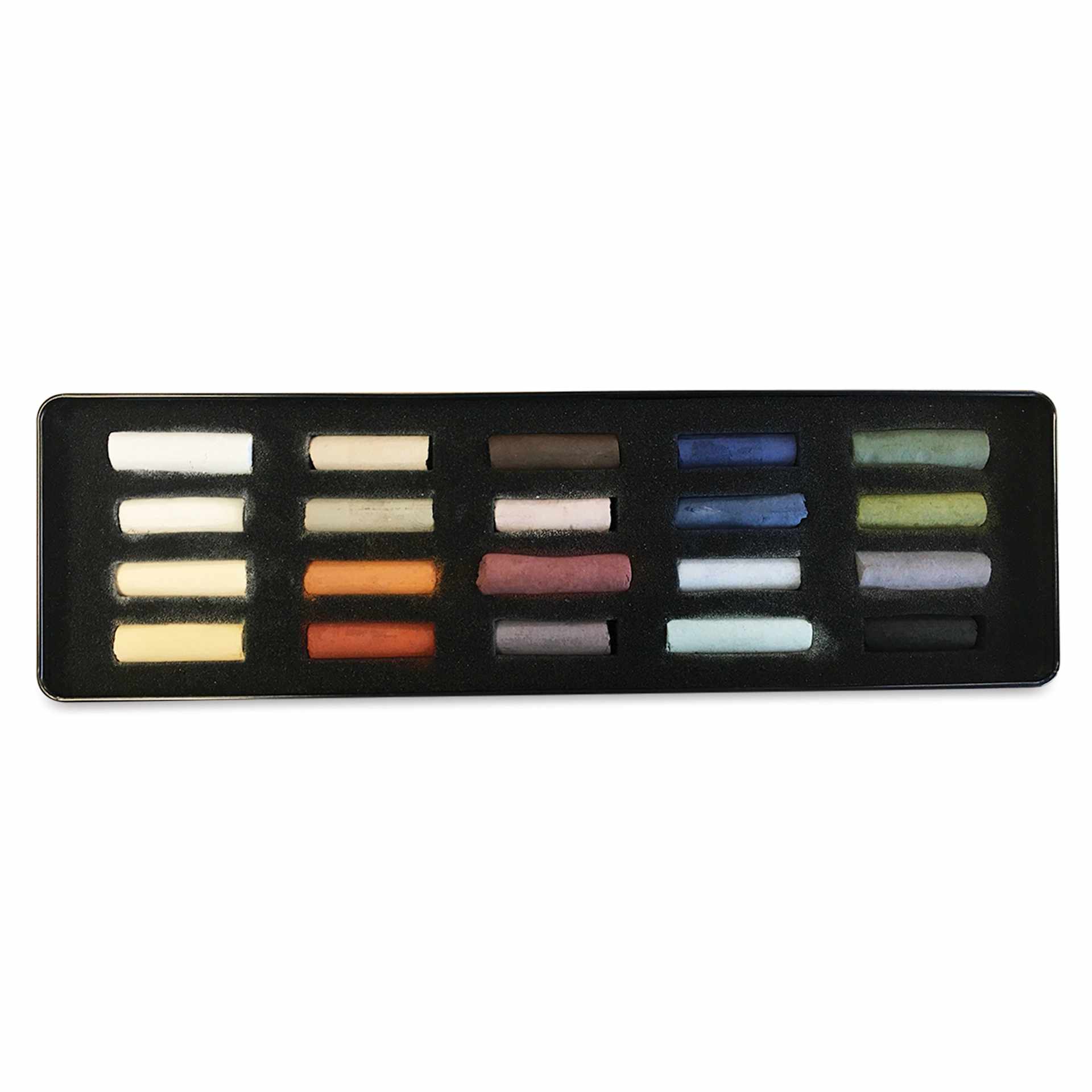 Art Spectrum Artists' Soft Pastel Set - Assorted Colors, Half Stick , Set of 20