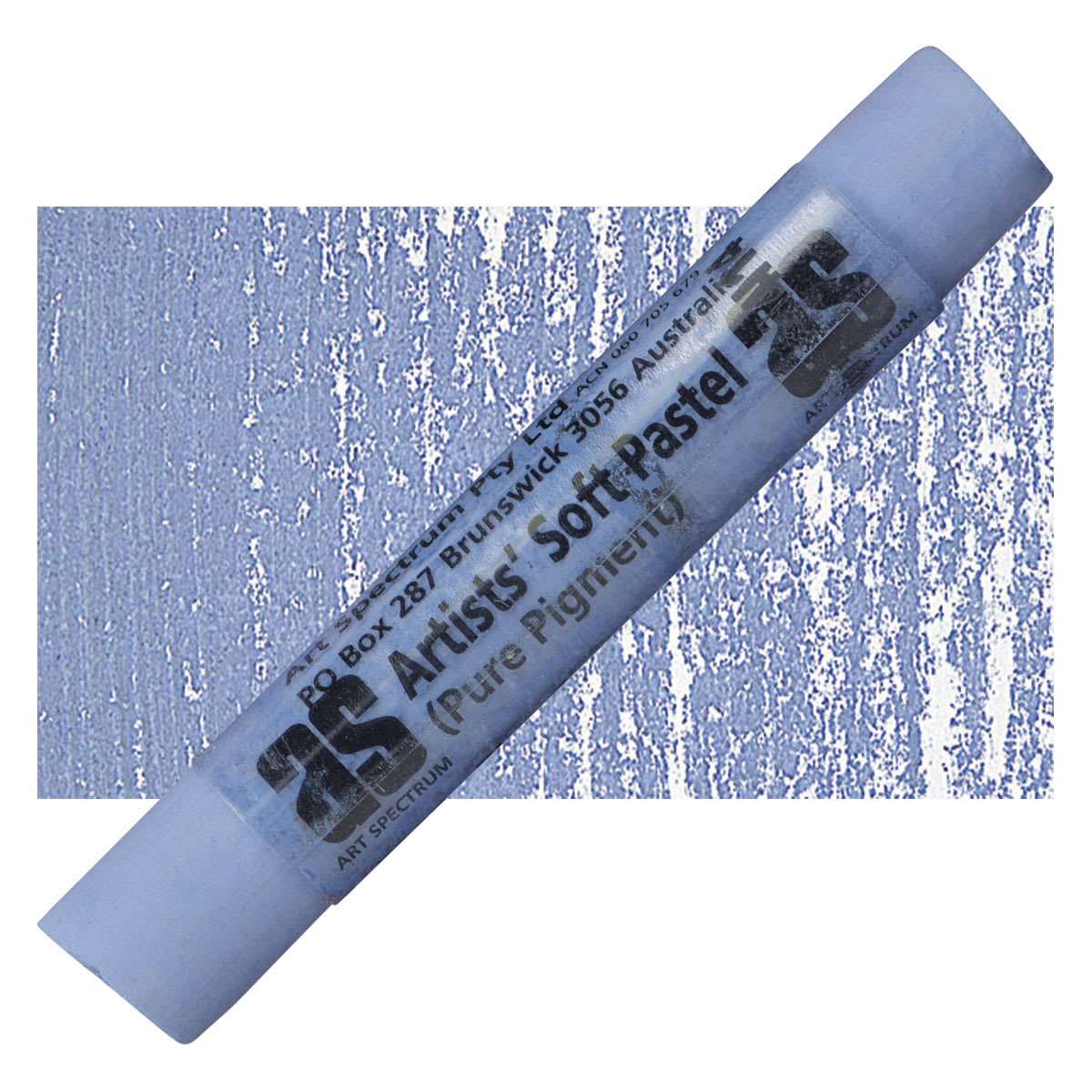 Art Spectrum Artists' Soft Pastel - Blue Gray 527T pastel and swatch