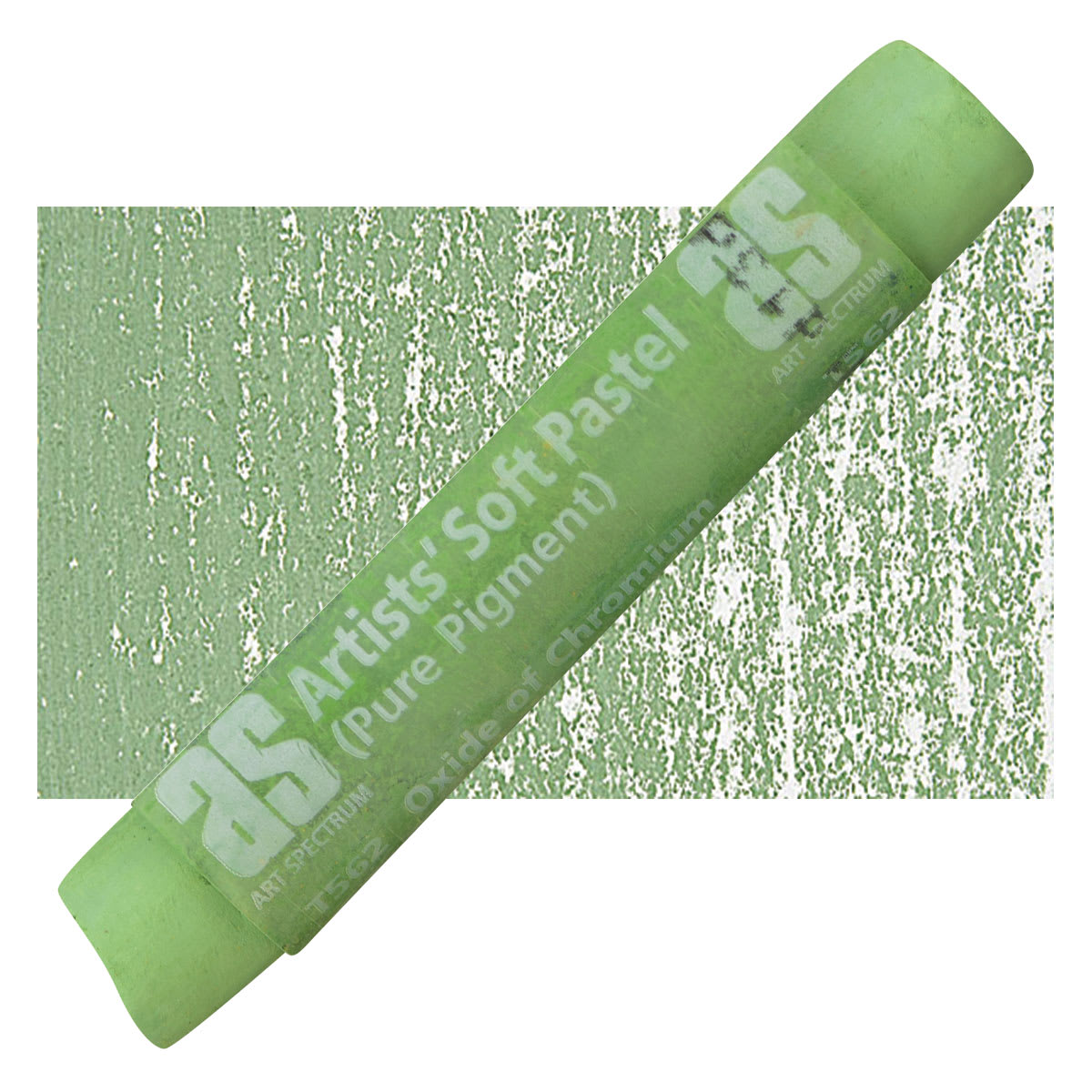 Art Spectrum Artists' Soft Pastel - Oxide of Chromium 562T pastel and swatch
