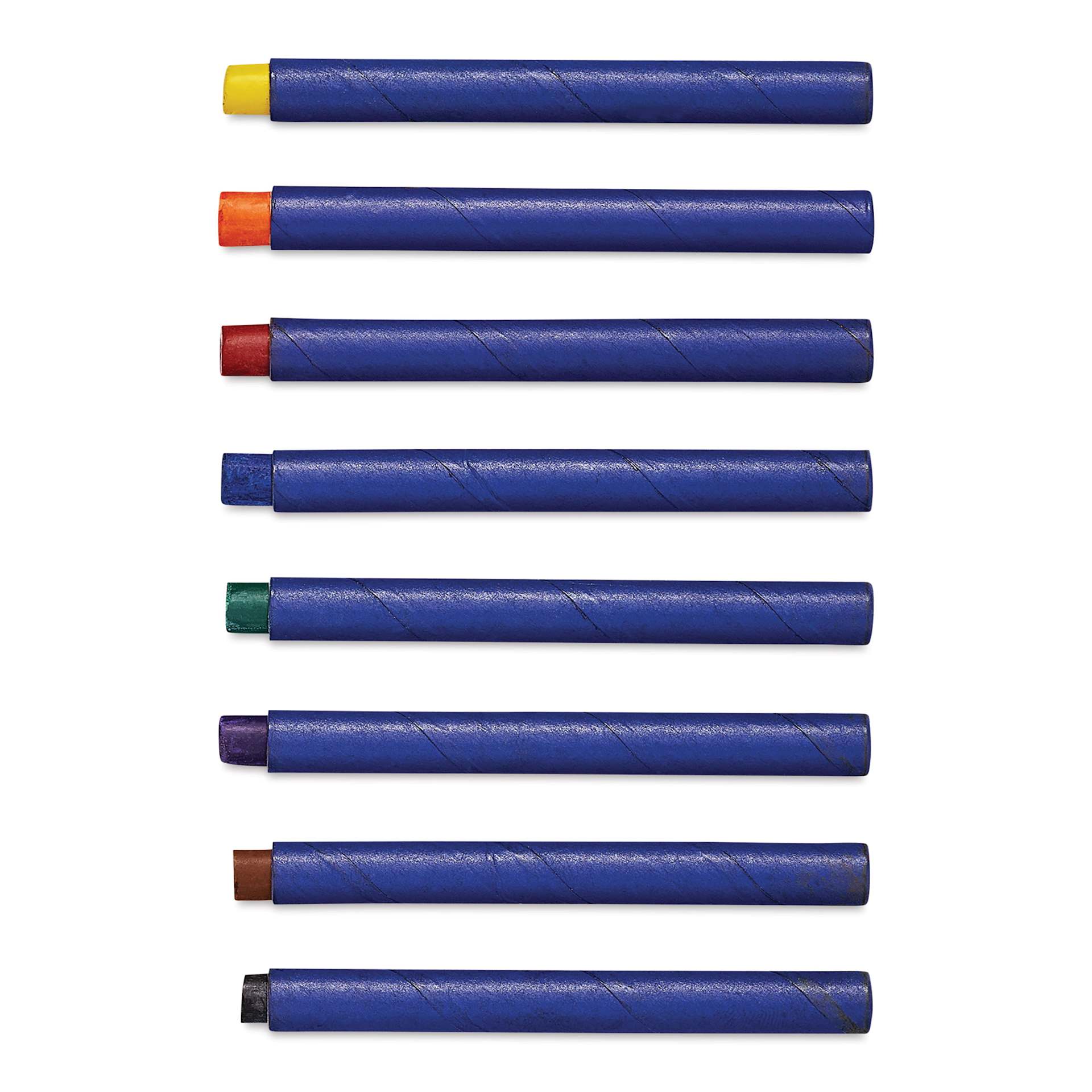 Prang Payons Watercolor Crayons - Set of 8, laid out