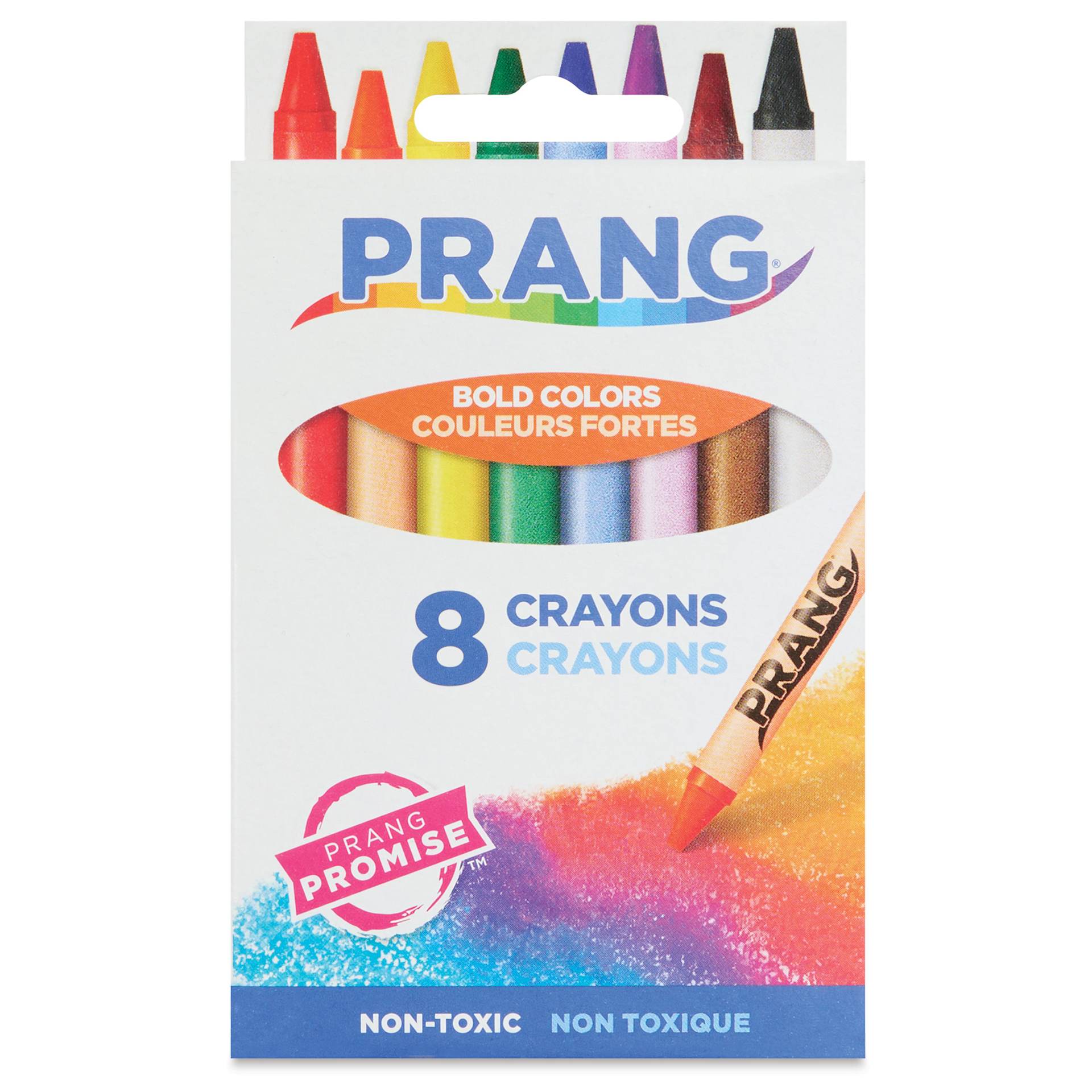 Prang Soy-Based Crayons - Set of 8, front of the packaging