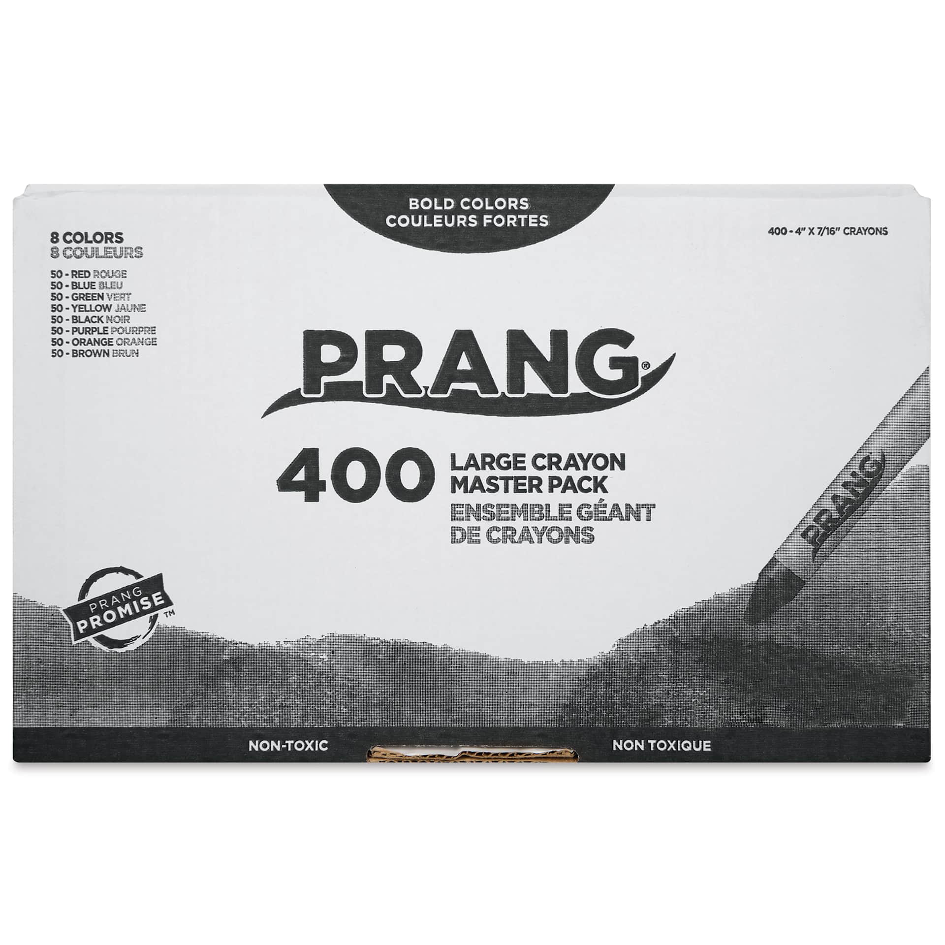 Prang Large Crayons - Master Pack, Pkg of 400, front of the box