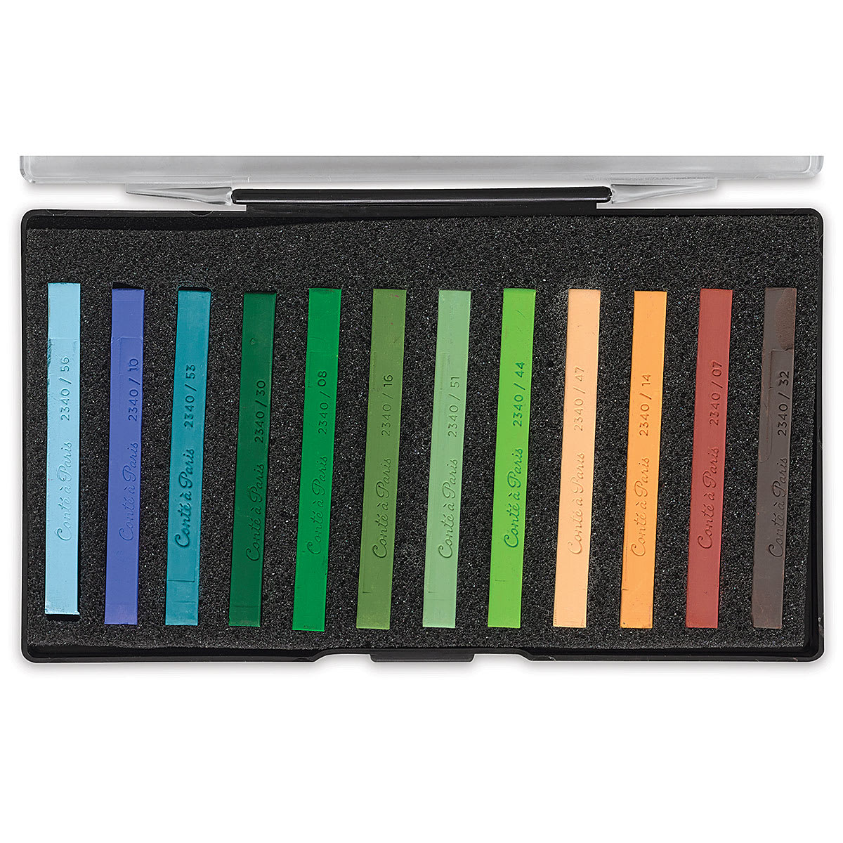 Conté à Paris Colour Pastel Carrés Set of 12, Landscape Colors. Inside package