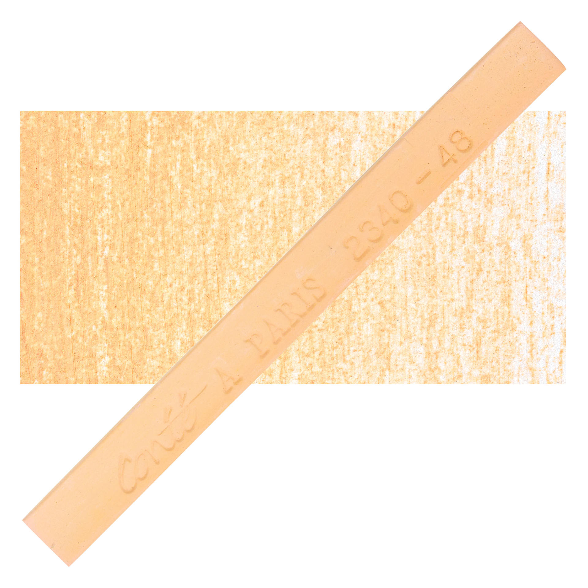 Conté à Paris Colour Pastel Carré - Pale Pink 48, Single Carré and swatch