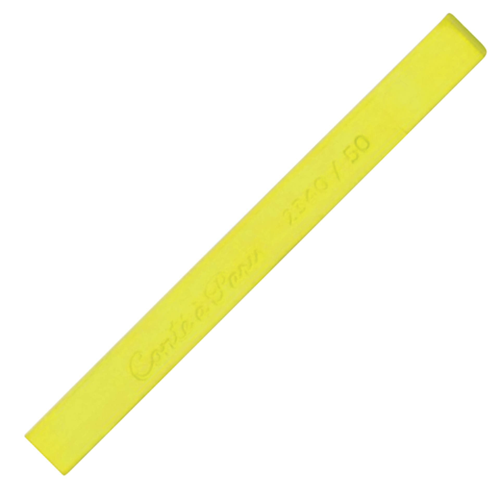Conté à Paris Colour Pastel Carré - Lime Green 50, Single Carré