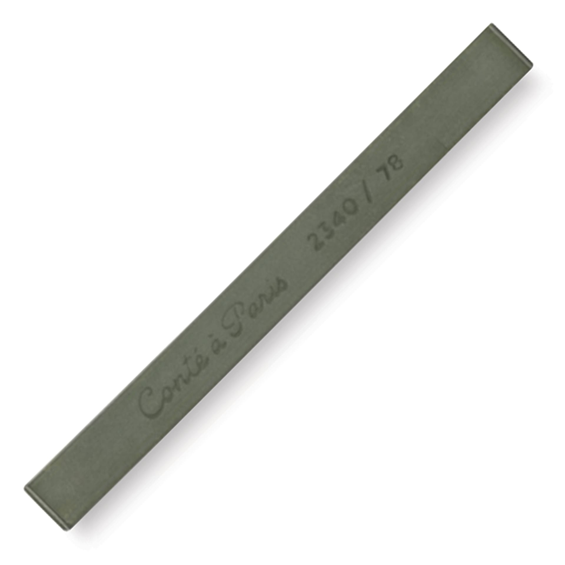 Conté à Paris Colour Pastel Carré - Dark Grey Green 78, Single Carré