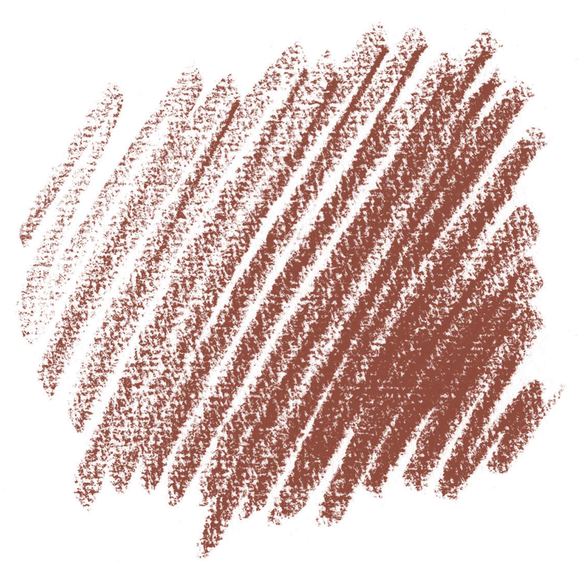 Conté à Paris Colour Pastel Carré - Burnt Sienna 23, scribble swatch