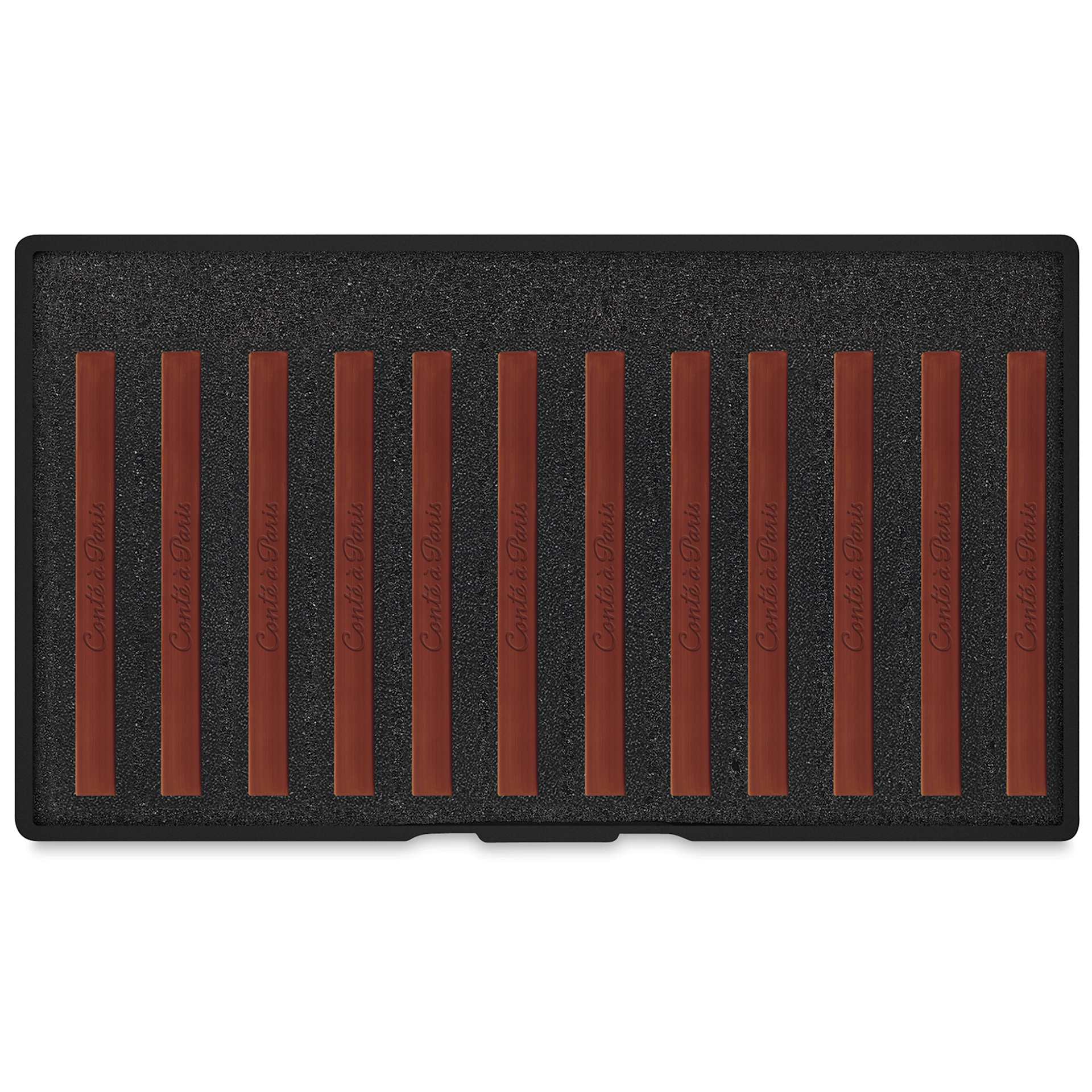Conté à Paris Sketching Pastel Carrés - Sanguine Natural, Box of 12
