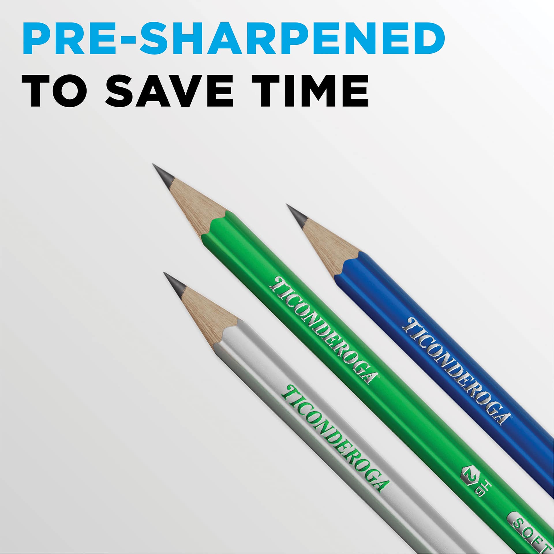 Pre-sharpened to save time.