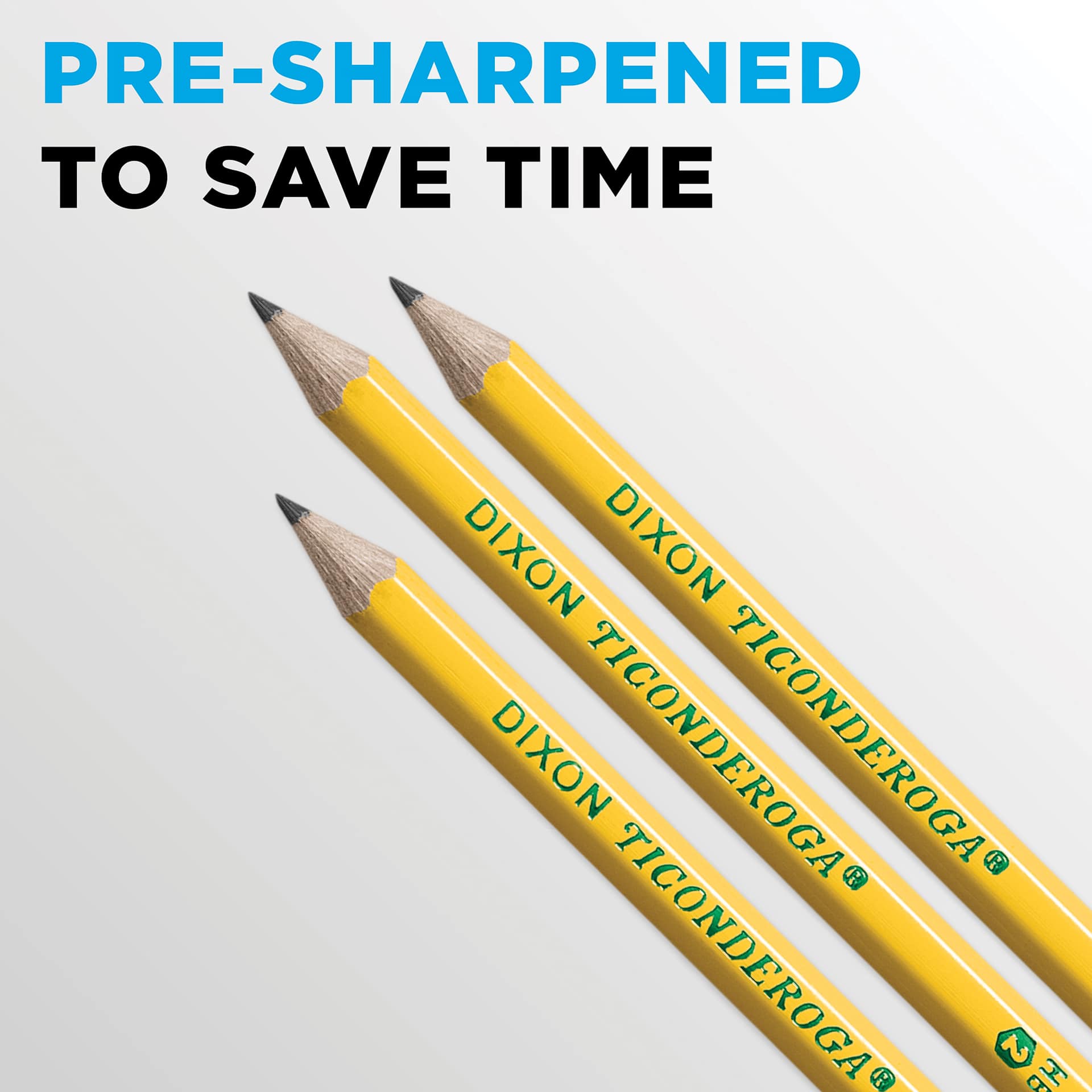 Pre-sharpened to save time.