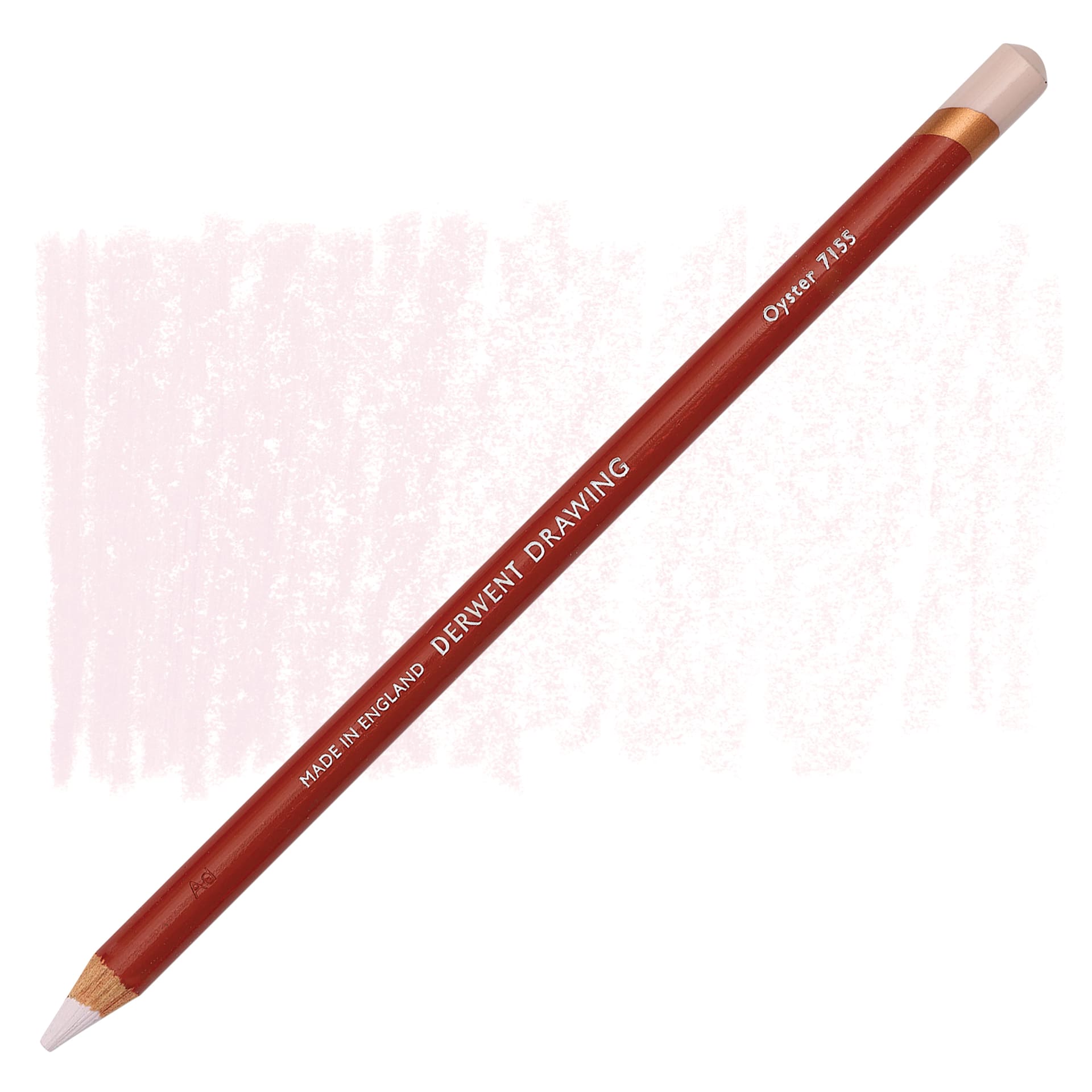 Derwent Drawing Pencil - Oyster pencil and swatch