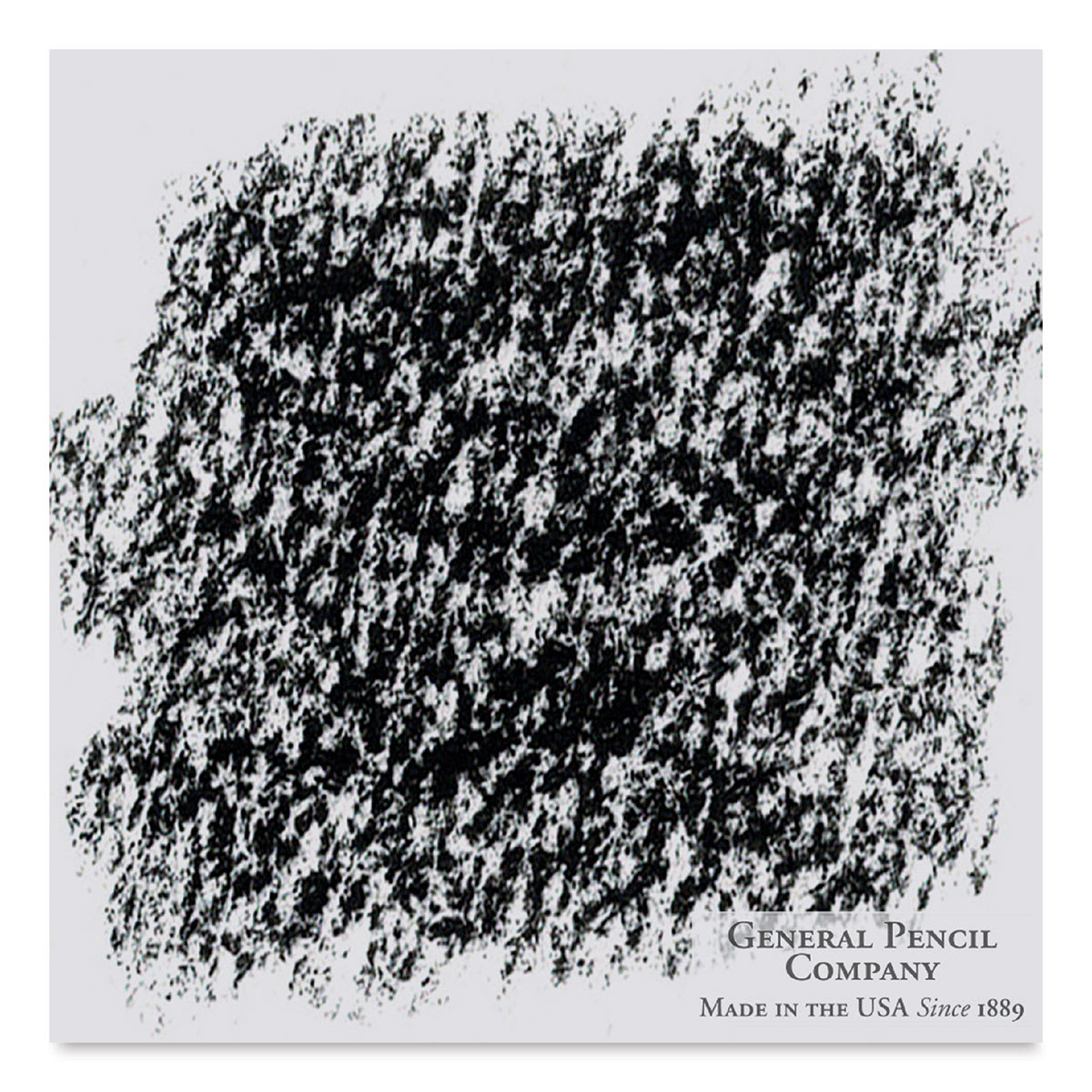 General's Charcoal Pencil - Black, 2B swatch