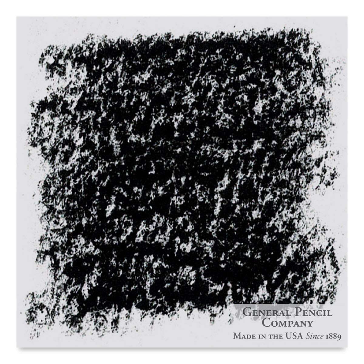 General's Charcoal Pencil - Black, 4B swatch