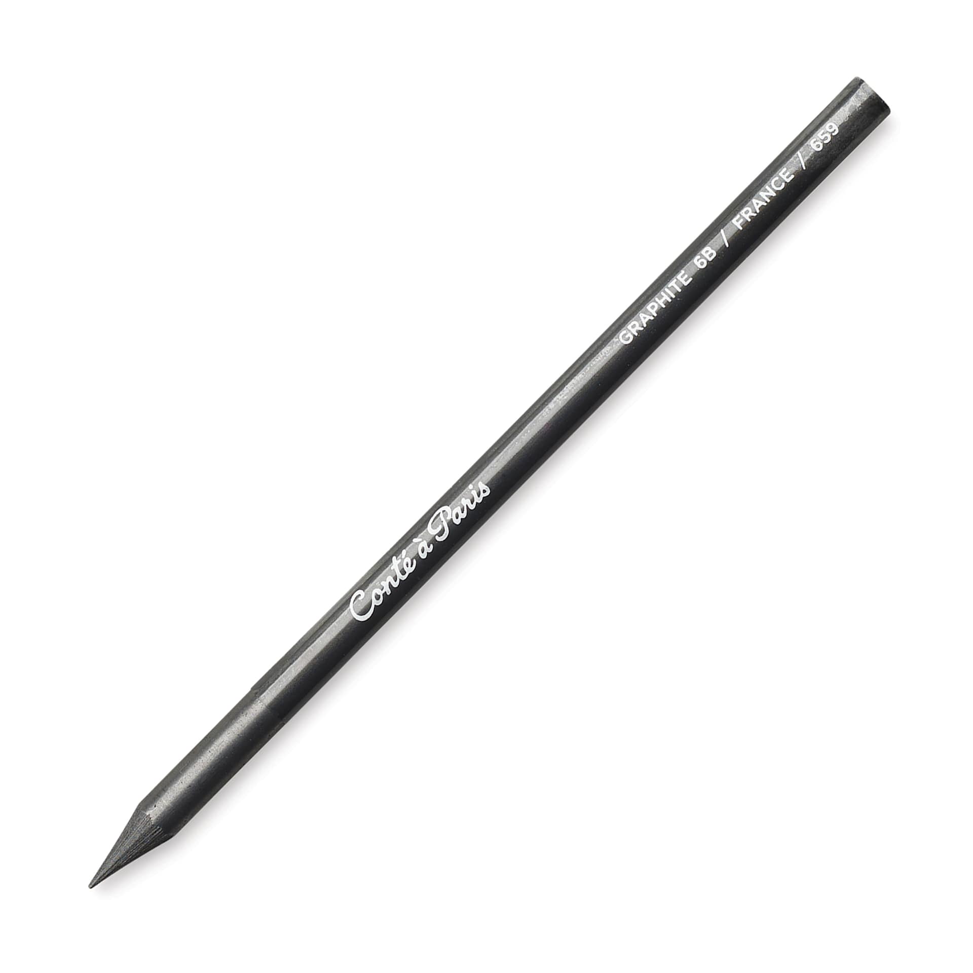 Conté à Paris Sketching Pencil - Graphite, Woodless, 6B