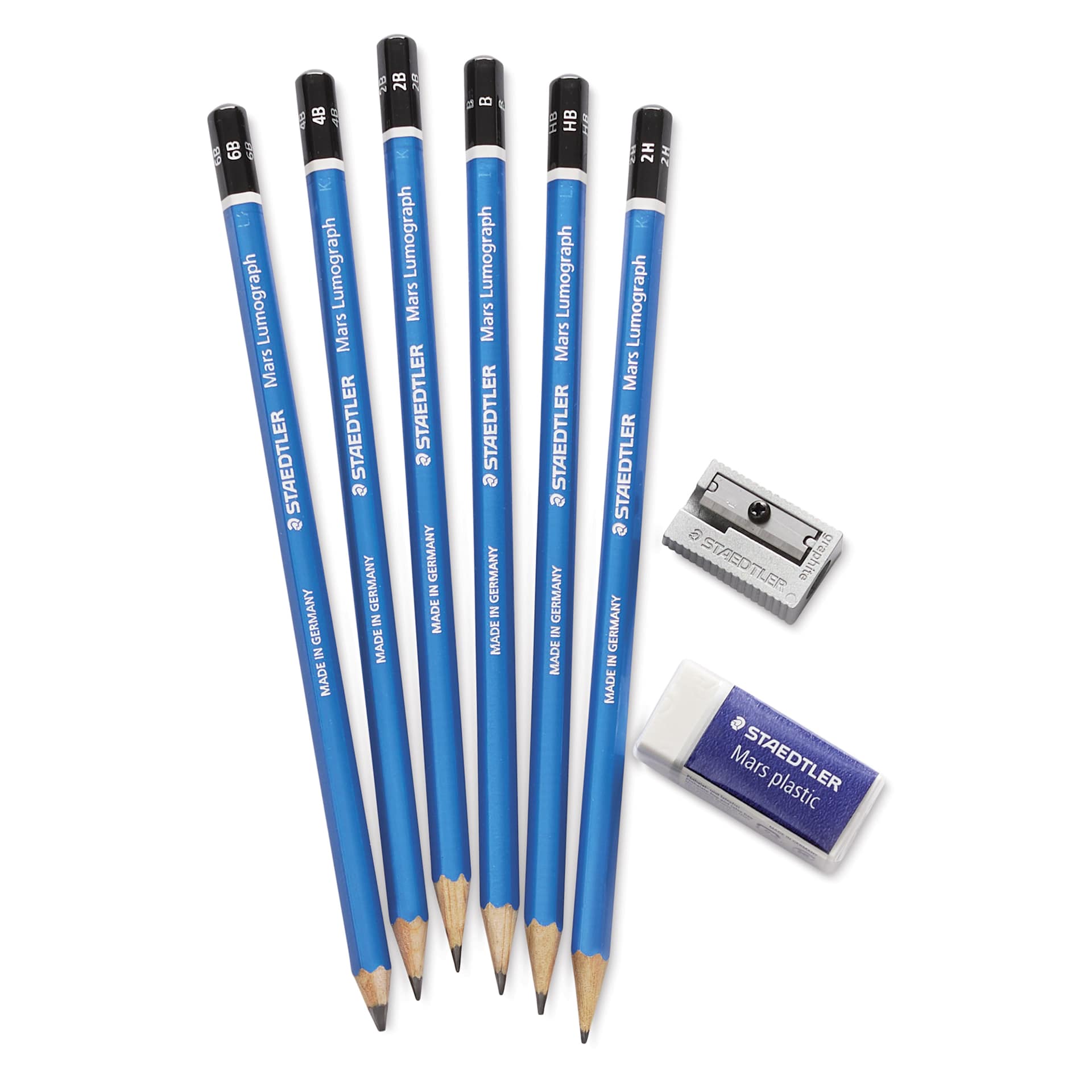 Staedtler Mars Lumograph Sketching Set - Set of 8