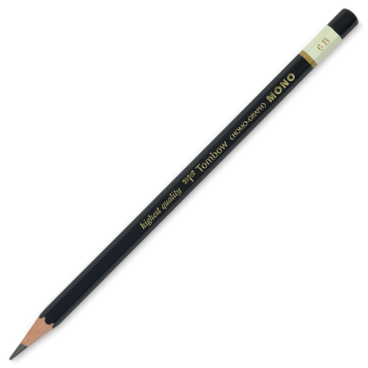Tombow Mono Professional Drawing Pencil - 6B (softest) (pencil)