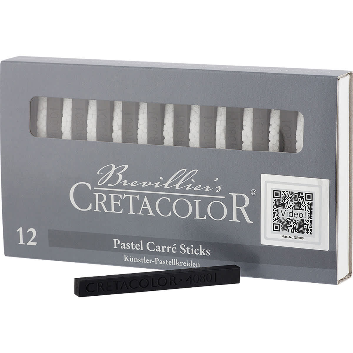 Nero Charcoal Oil Drawing Sticks Greasy #1 - .25"