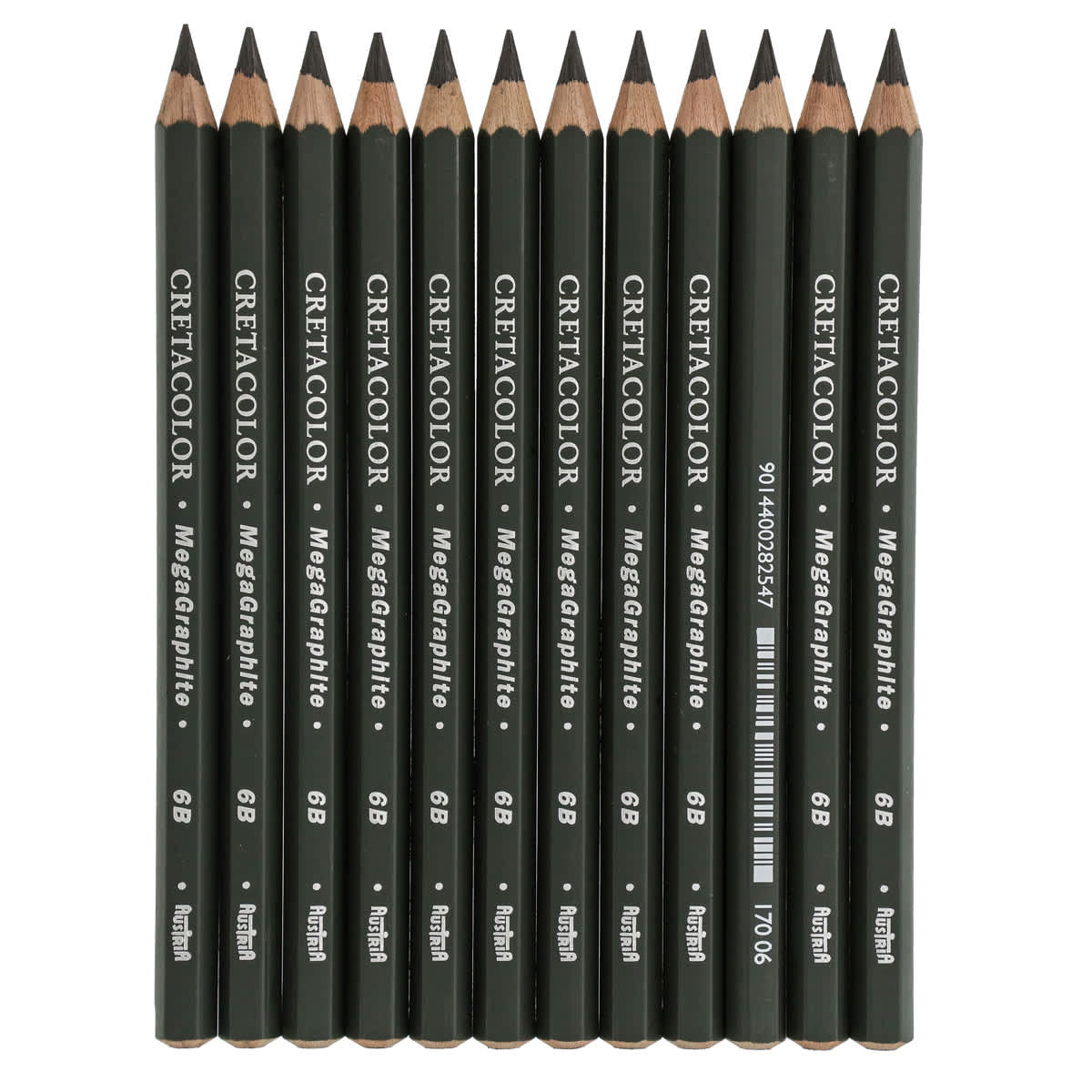 MegaGraphite Pencils 6B