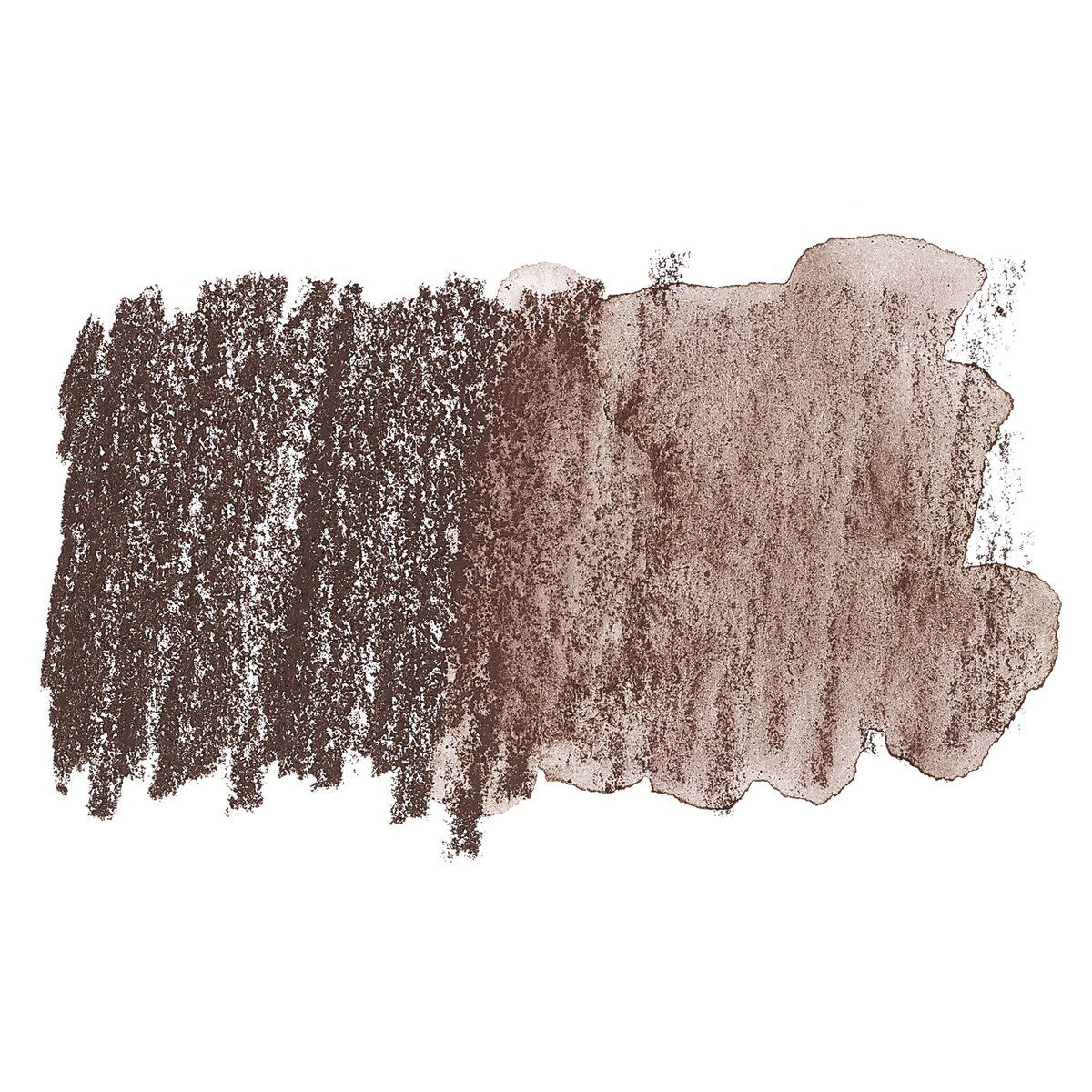 Derwent Watercolor Pencil - Chocolate swatch