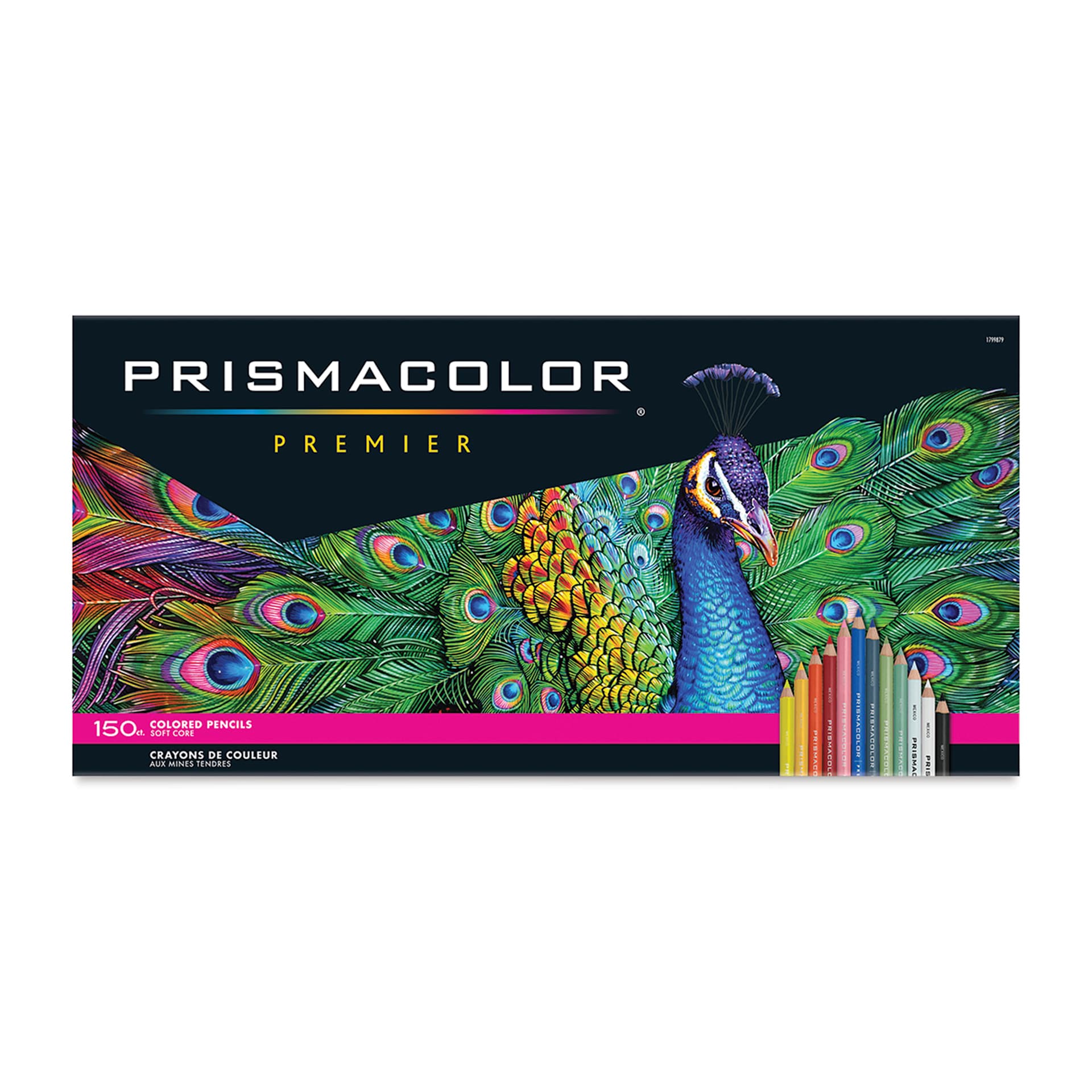 Prismacolor Premier Colored Pencils - Set of 150, Complete Set, front of the packaging