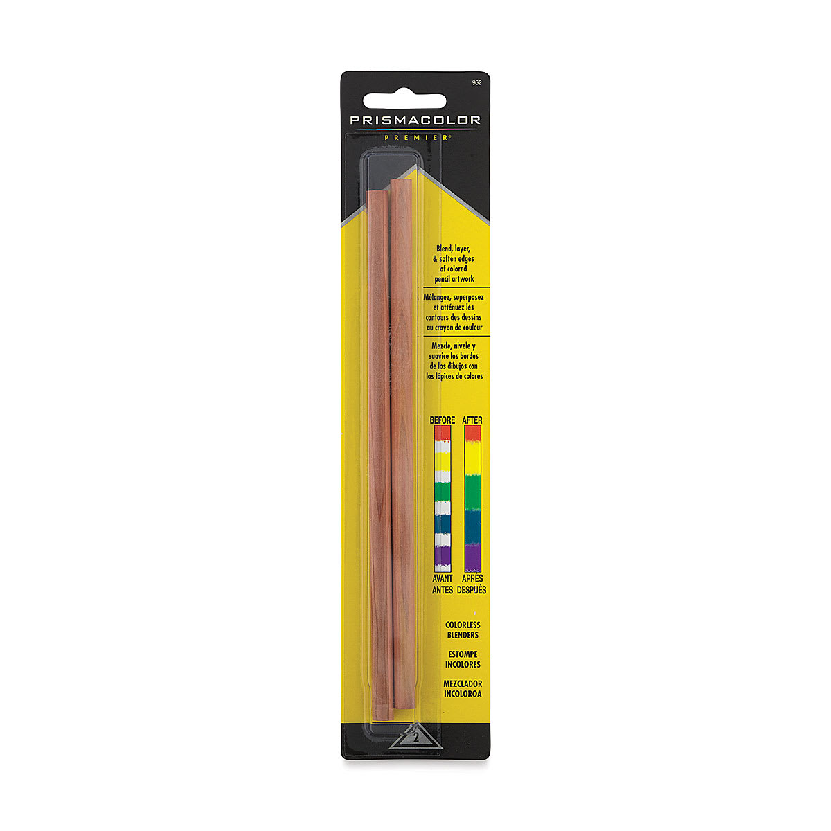 Prismacolor Premier Colored Pencil - Colorless Blender Pencil, Pkg of 2 in package