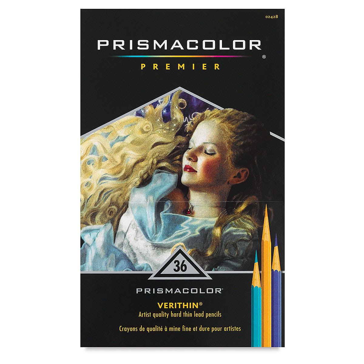 Prismacolor Verithin Pencils - Set of 36, front cover