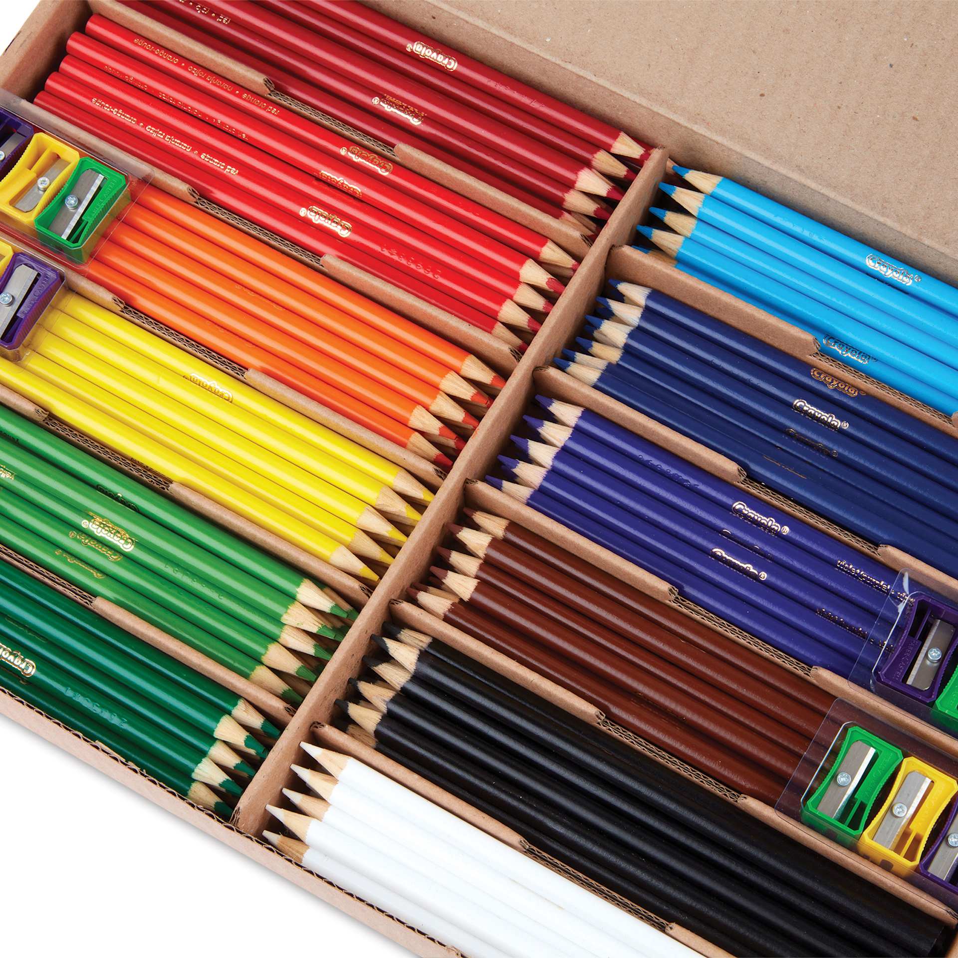 Crayola Colored Pencils - Assorted Colors, Classpack of 240