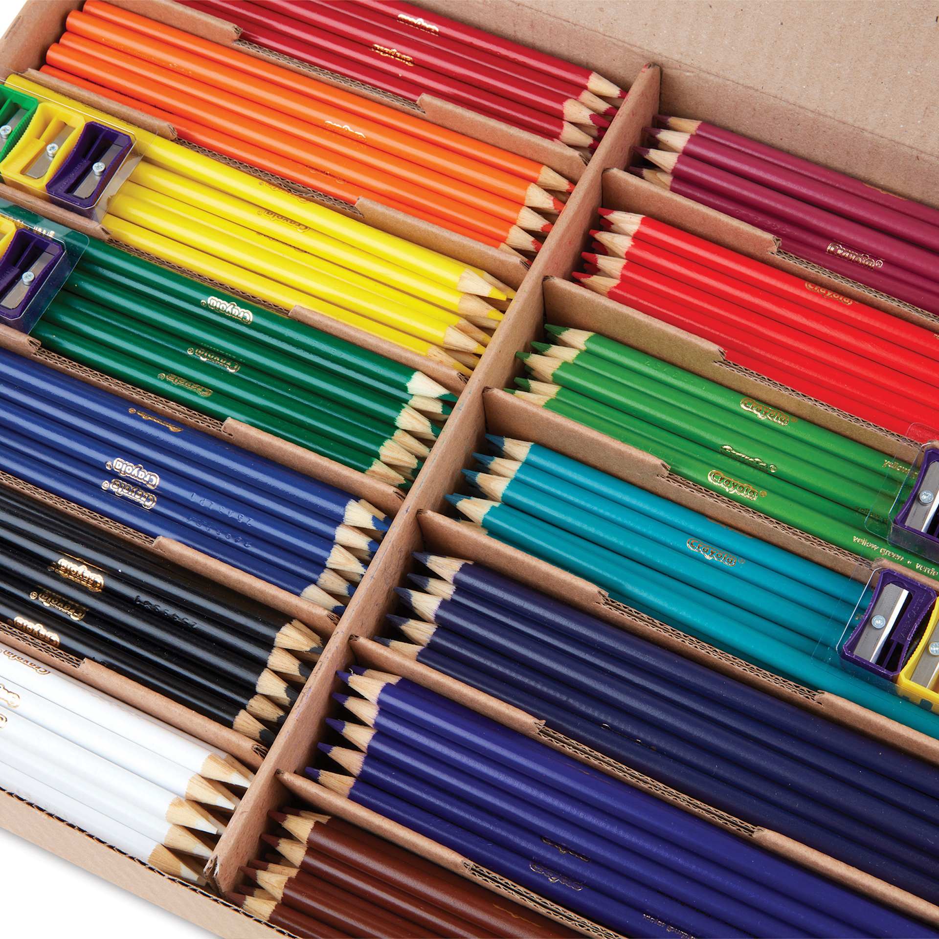 Crayola Colored Pencils - Assorted Colors, Classpack of 462