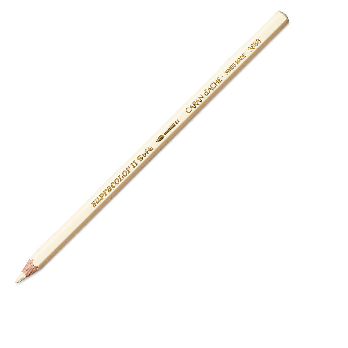 Caran d'Ache Supracolor Soft Aquarelle Pencil - Cream