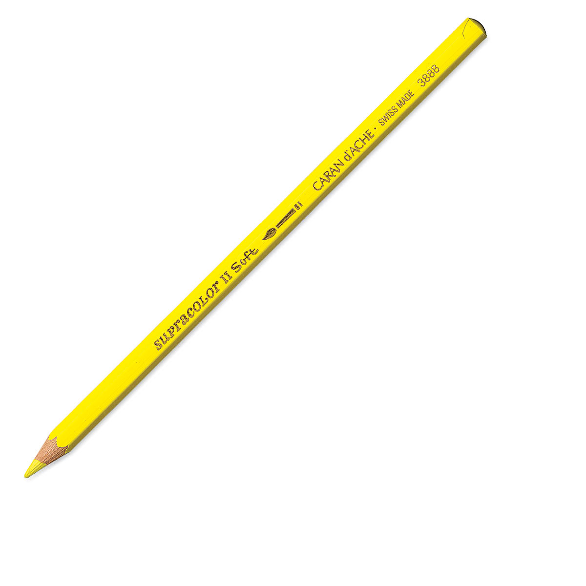 Caran d'Ache Supracolor Soft Aquarelle Pencil - Canary Yellow