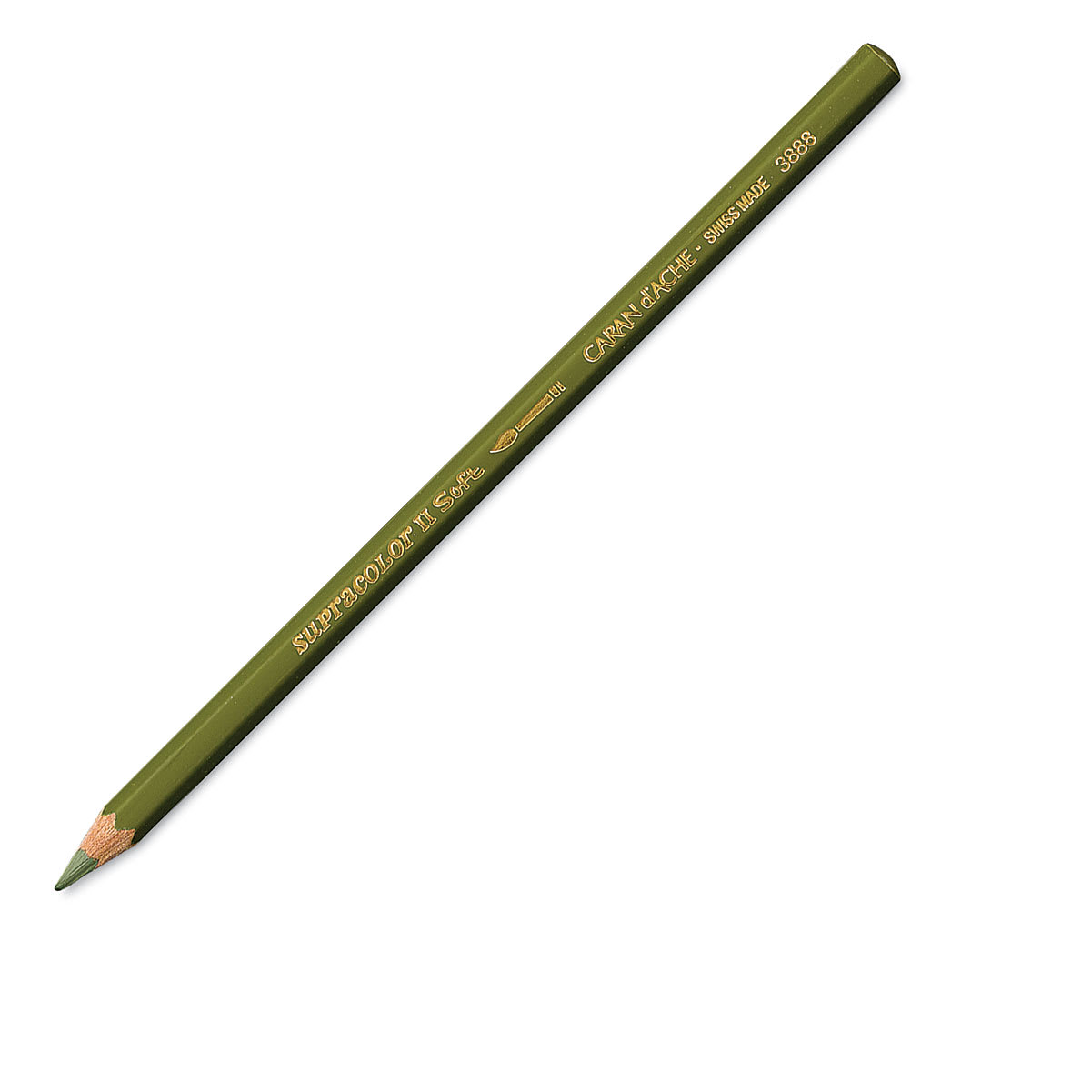 Caran d'Ache Supracolor Soft Aquarelle Pencil - Olive