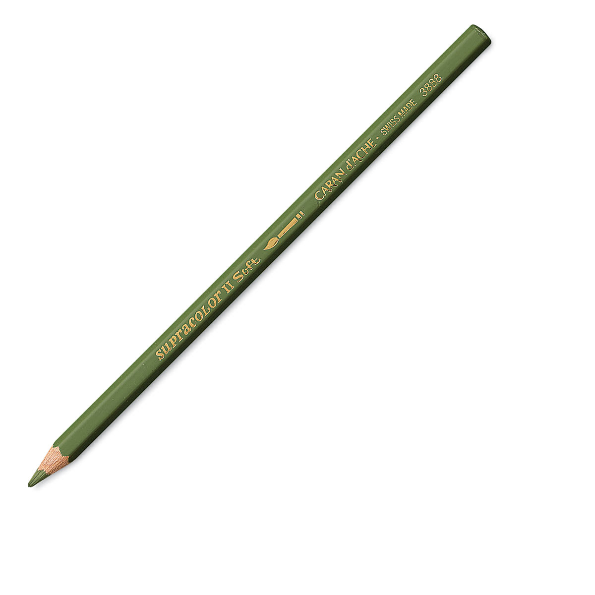 Caran d'Ache Supracolor Soft Aquarelle Pencil - Olive Gray
