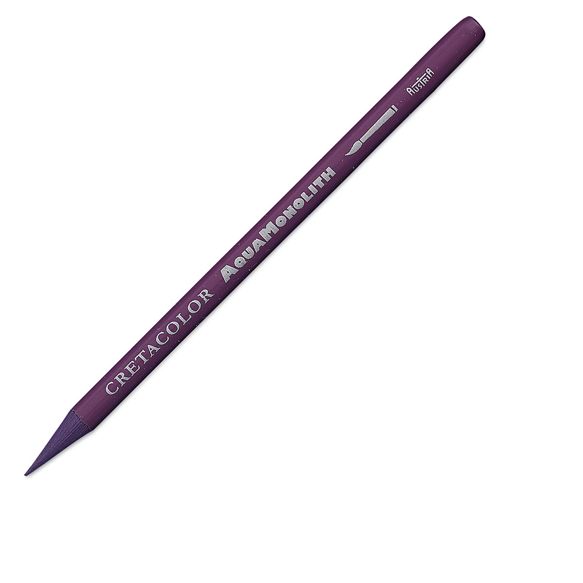 Cretacolor Aqua Monolith Woodless Watercolor Pencil - Mars Violet Dark