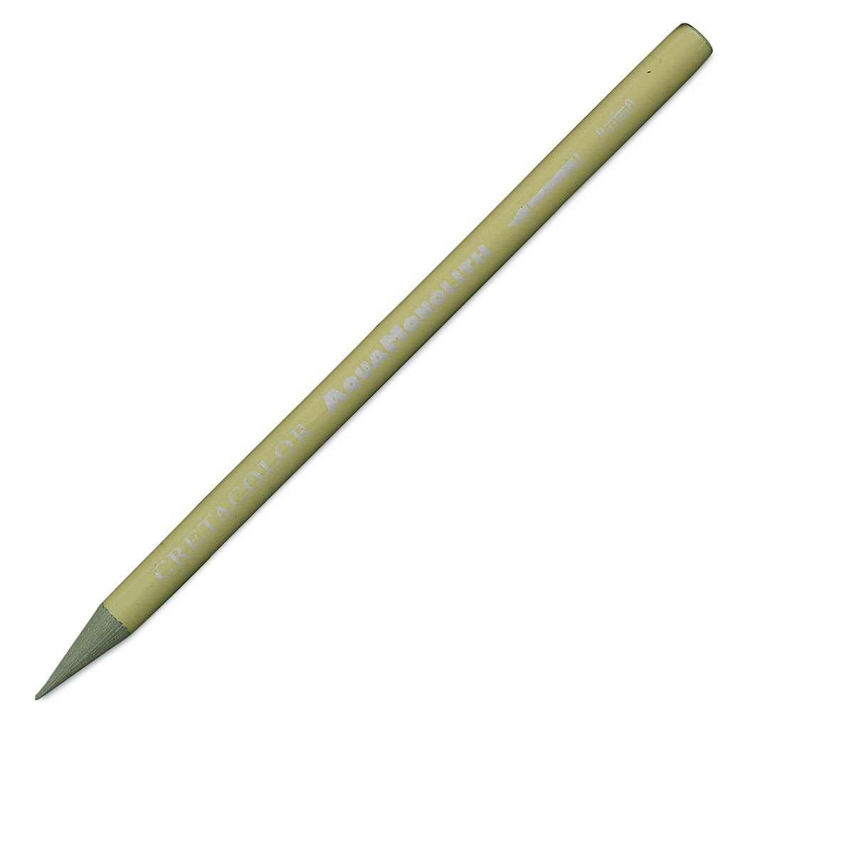 Cretacolor Aqua Monolith Woodless Watercolor Pencil - Umber Green Light